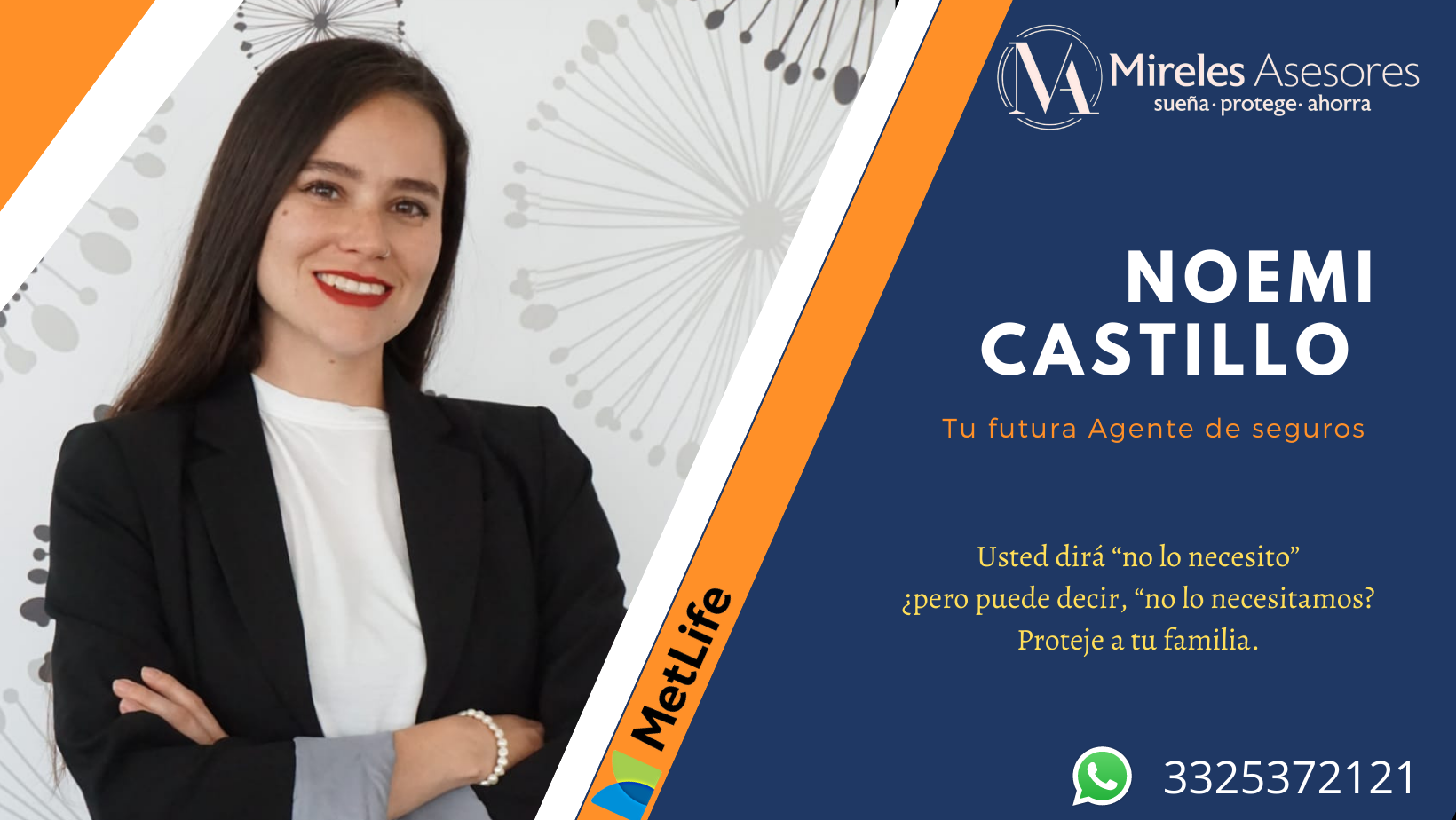 Noemí Castillo. Agente de seguros | Zapopan
