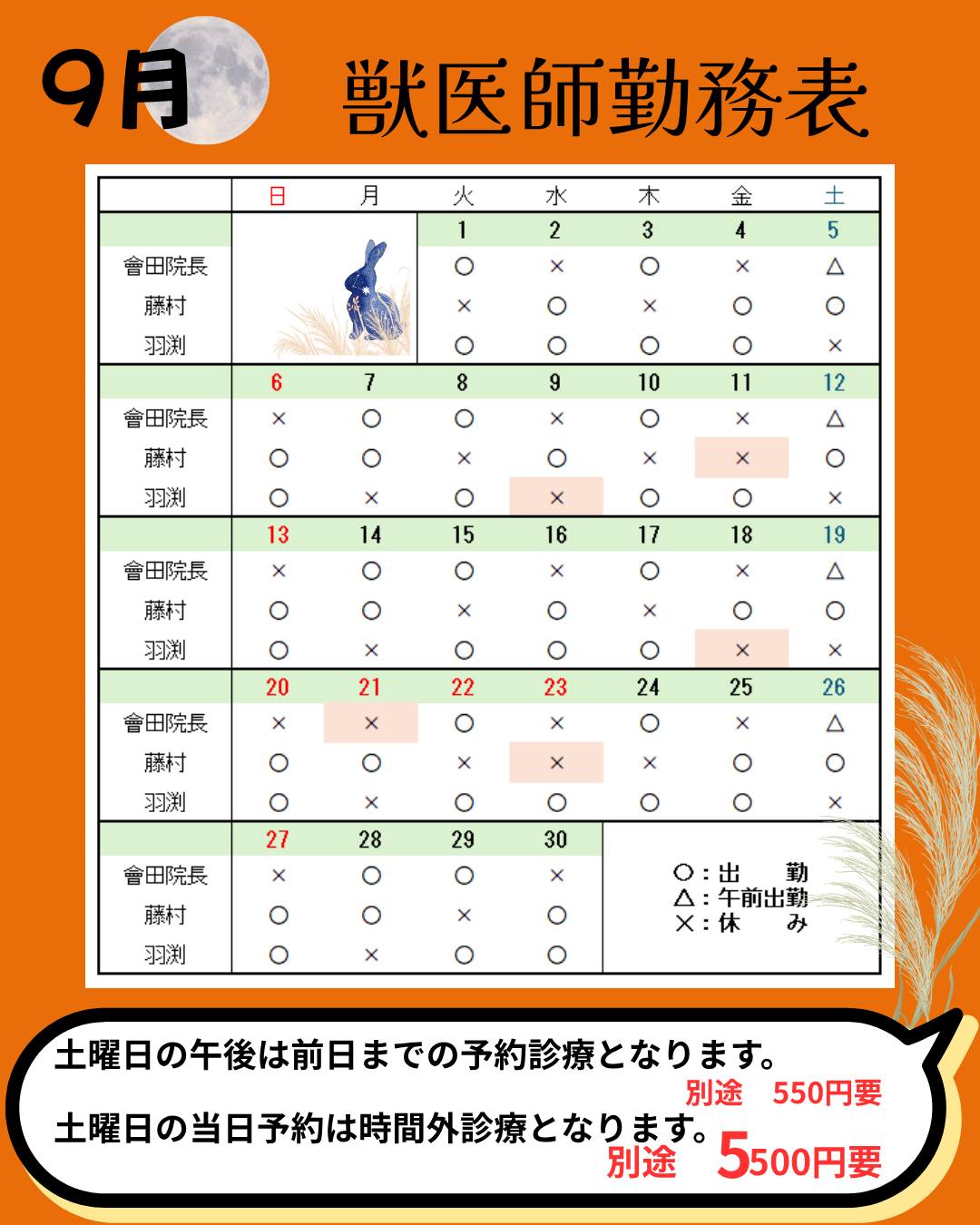 ◎年末年始のお知らせ◎ 年内はお休みはありません。 12月30日(土)、12