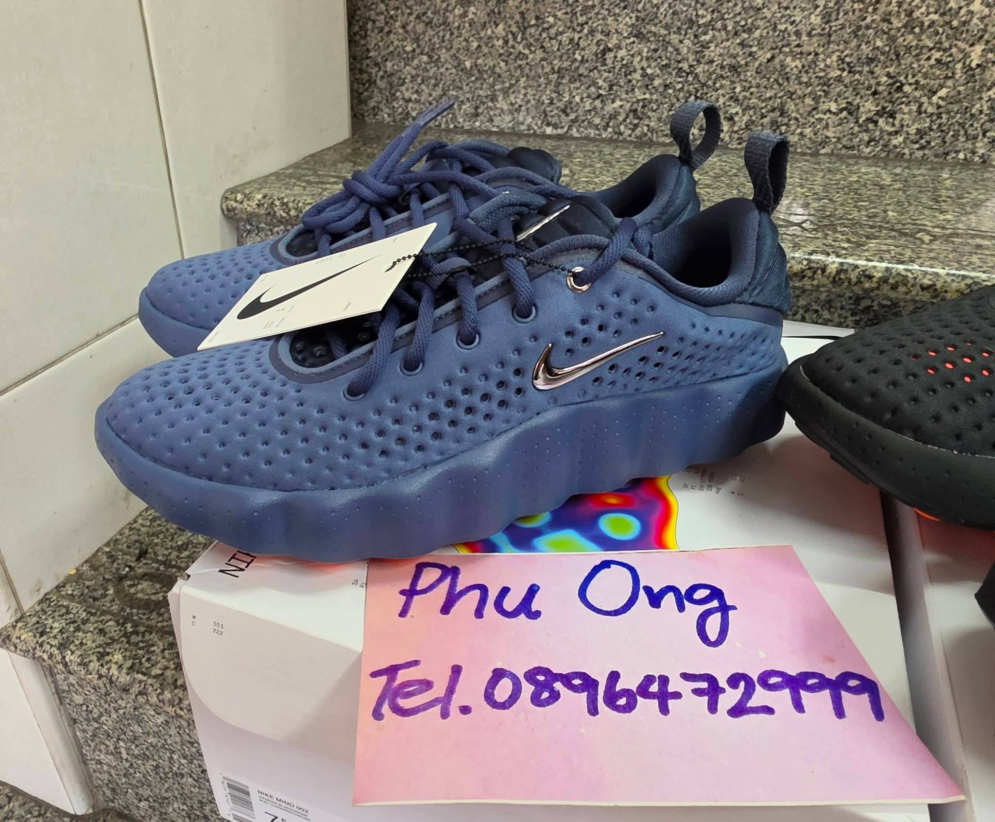 ?5,777รวมส่ง?Nike Mind 002??สีน้ำเงิน Thunder Blue และสีดำ 