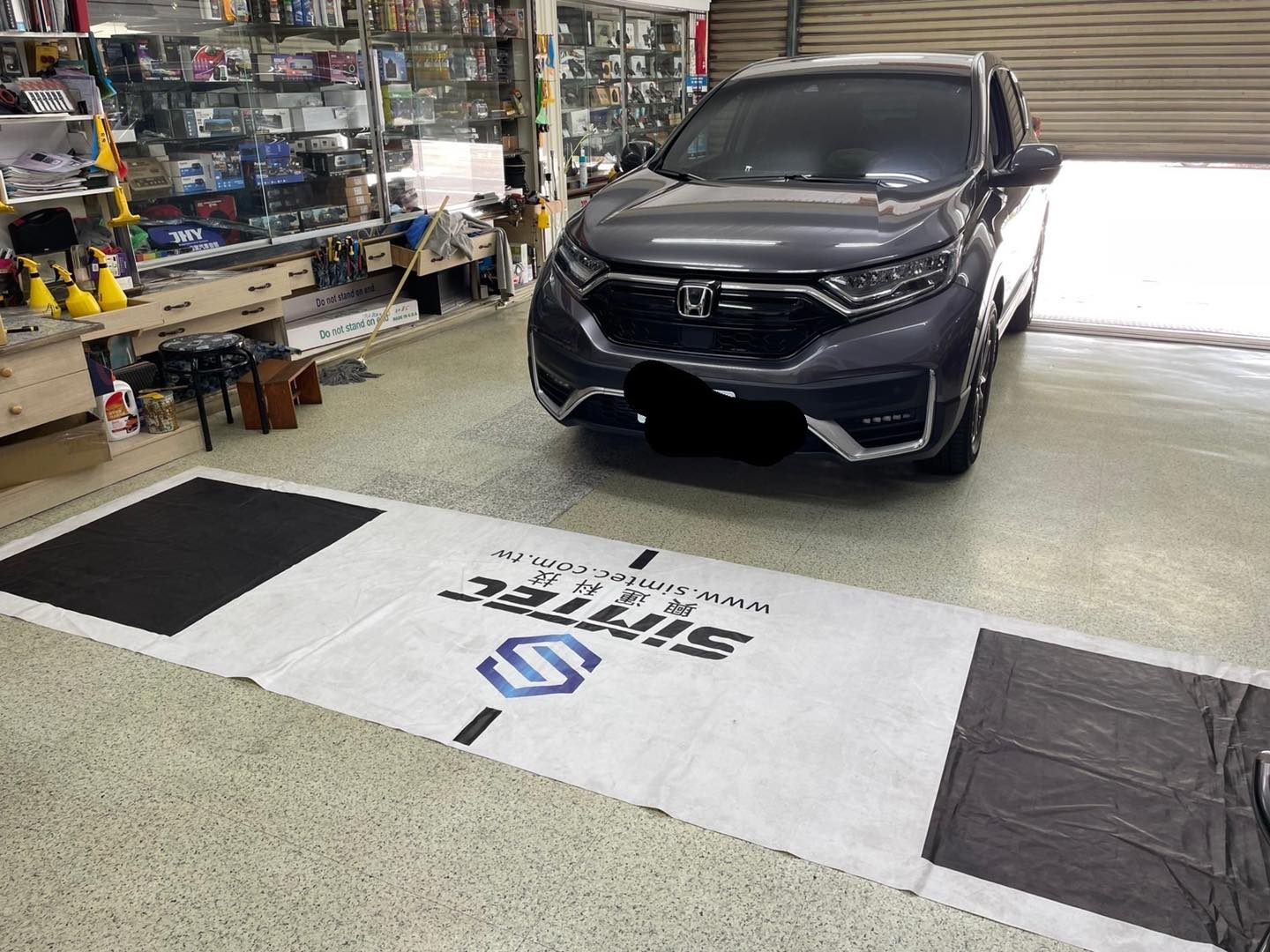 南興中鴻專業汽車音響隔熱紙 - Crv5/5.5專車專用環景一體機 興運科技AD86環景安卓一體機...