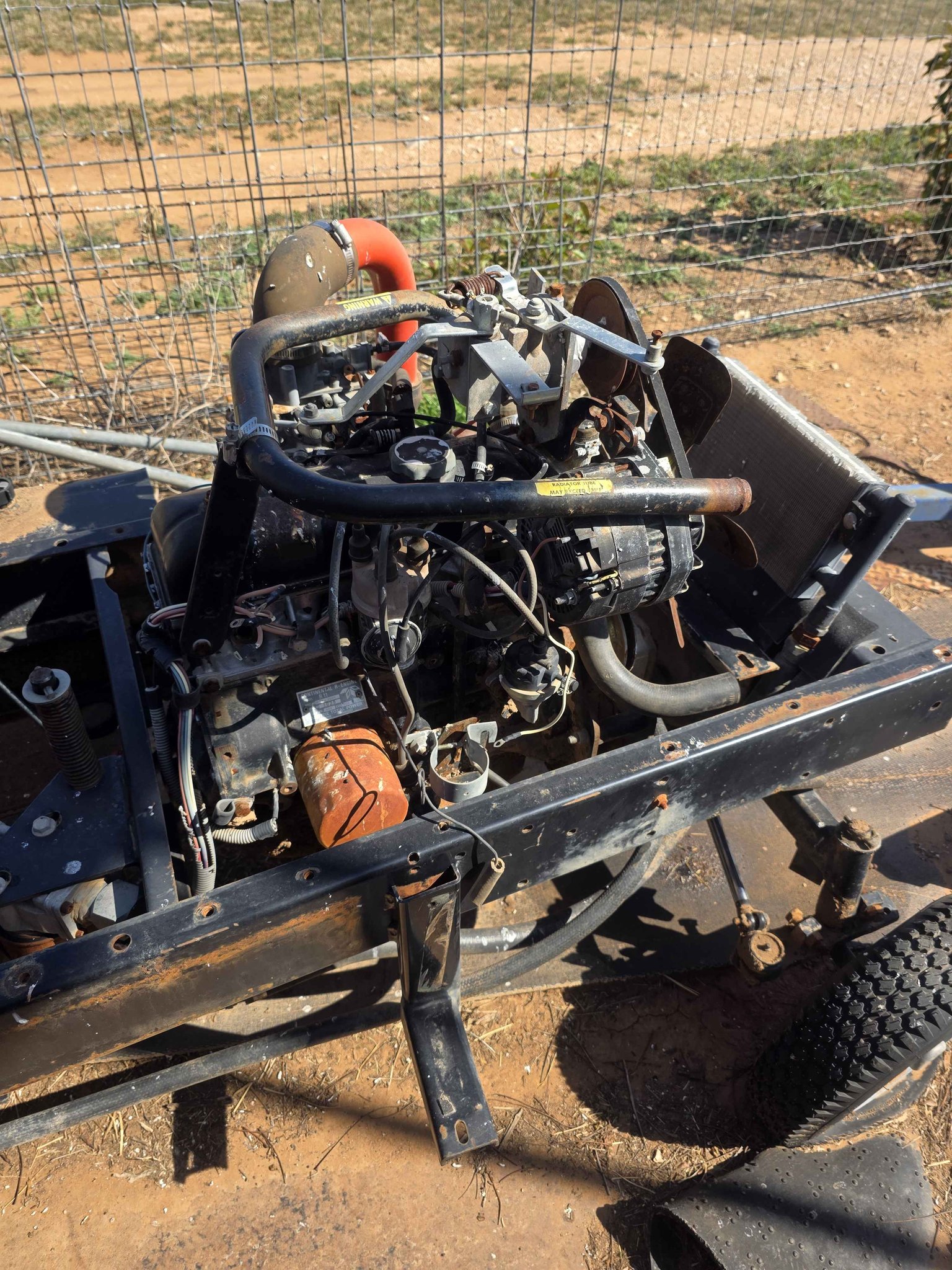 Continental R-Engine 36 hp 4cylinder gas engine - Lawn Mowers - Bronte ...