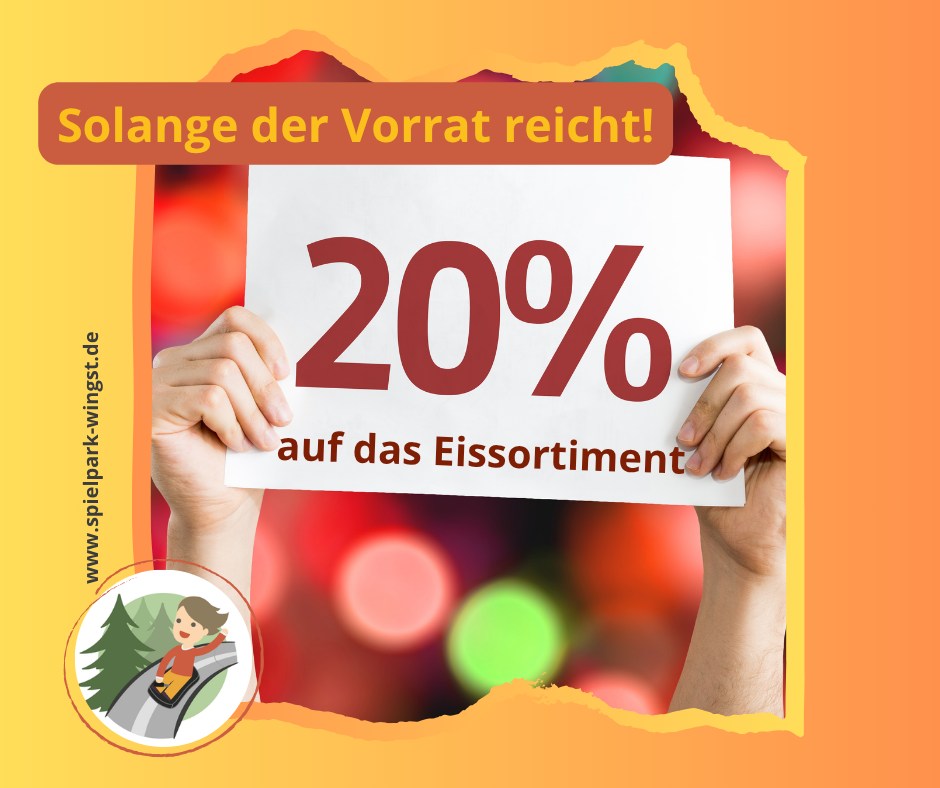 🍦 Eissortiment: Alles soll raus! Unser Eissortiment soll nicht mit in den Winter! 😋☀️ Deshalb heißt es jetzt: 20 % RABATT auf eingepackte Eissorten 🍦! Also: Schnapp dir deine Familie & Freunde