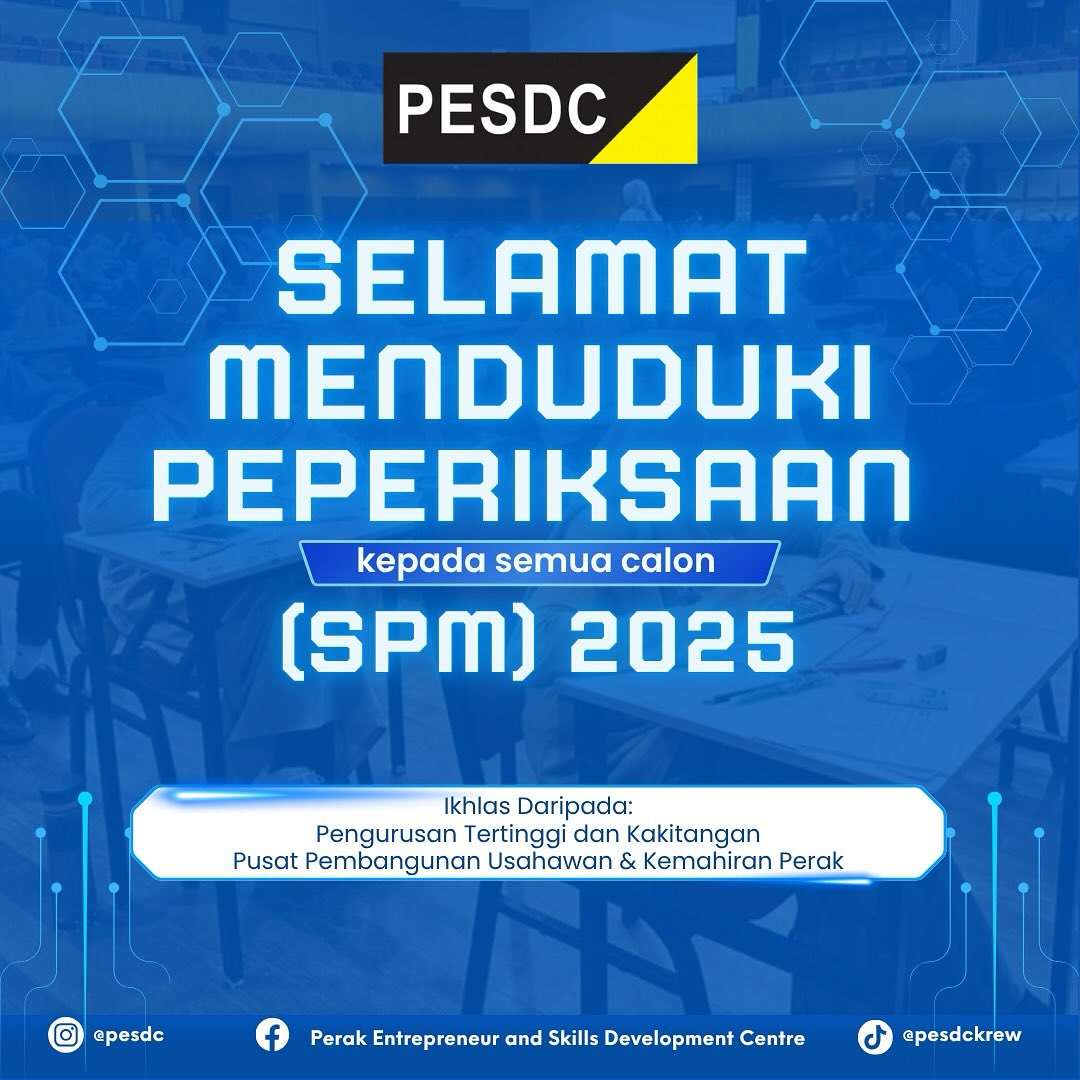 Perak Entrepreneur and Skills Development Centre | Pusing