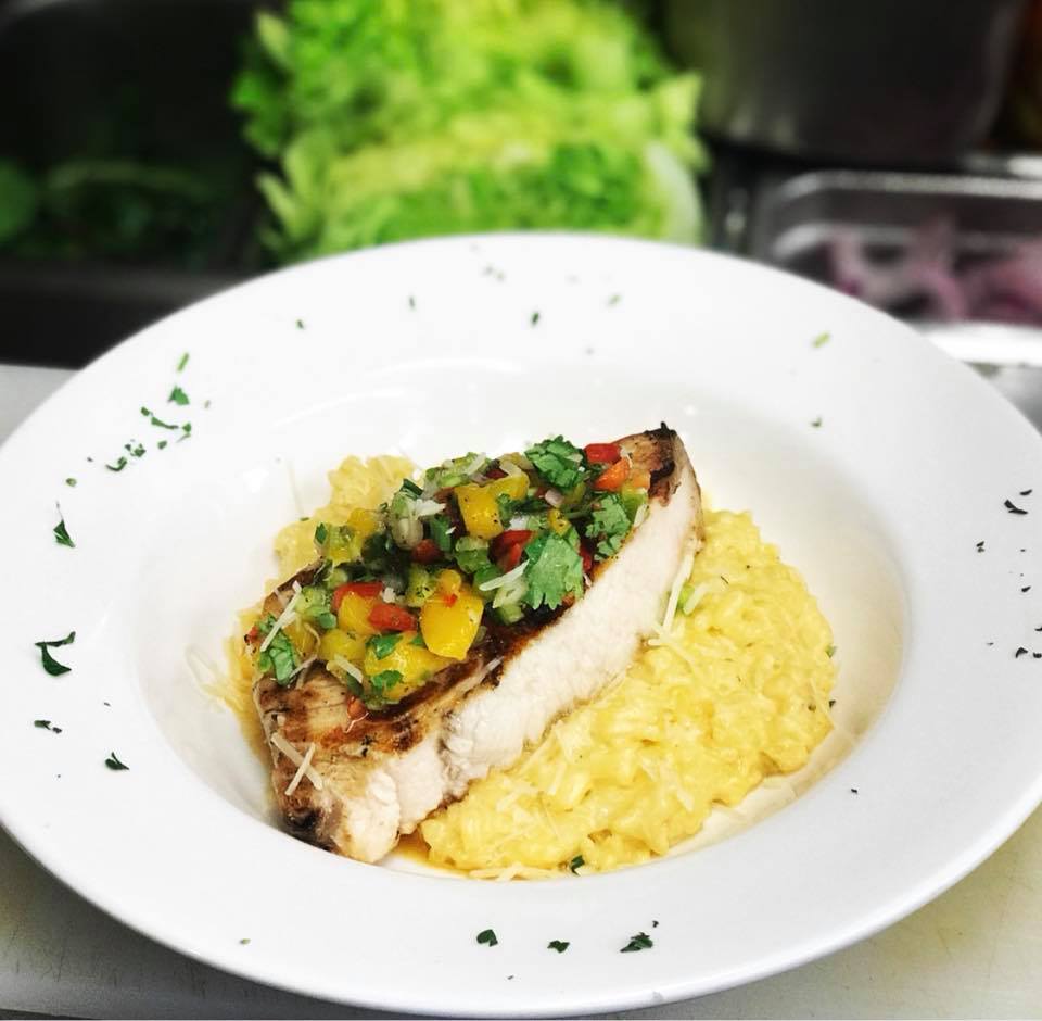 Aromas Grill - Thursday special: Swordfish Risotto,... | Facebook