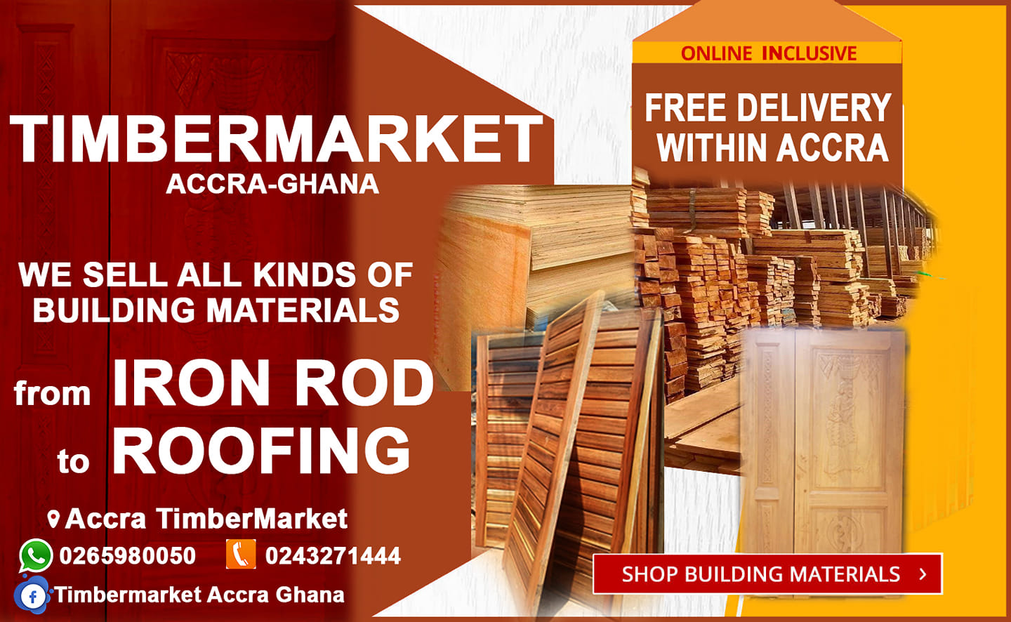 Timber Market Accra Ghana | Accra