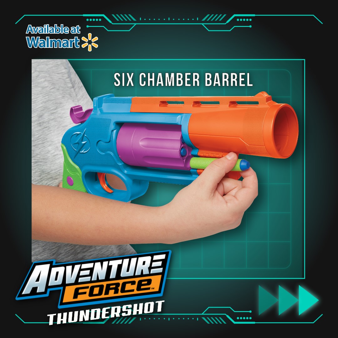 Buzz Bee Toys - The Adventure Force Thundershot is small,...