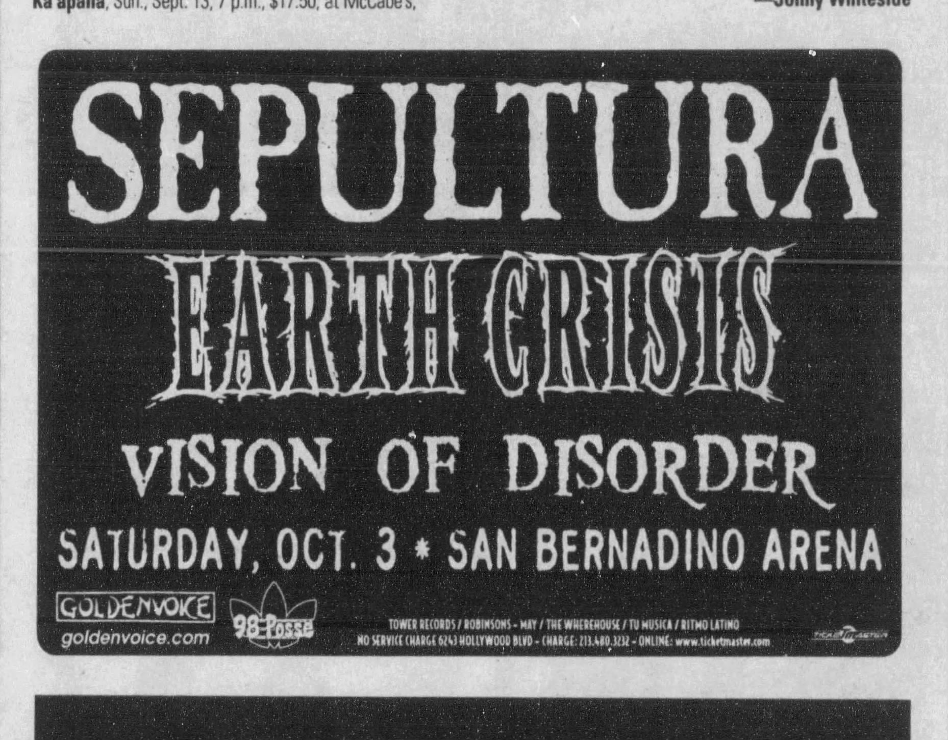 Earth Crisis (@earthcrisisofficial) - Mentions | Facebook