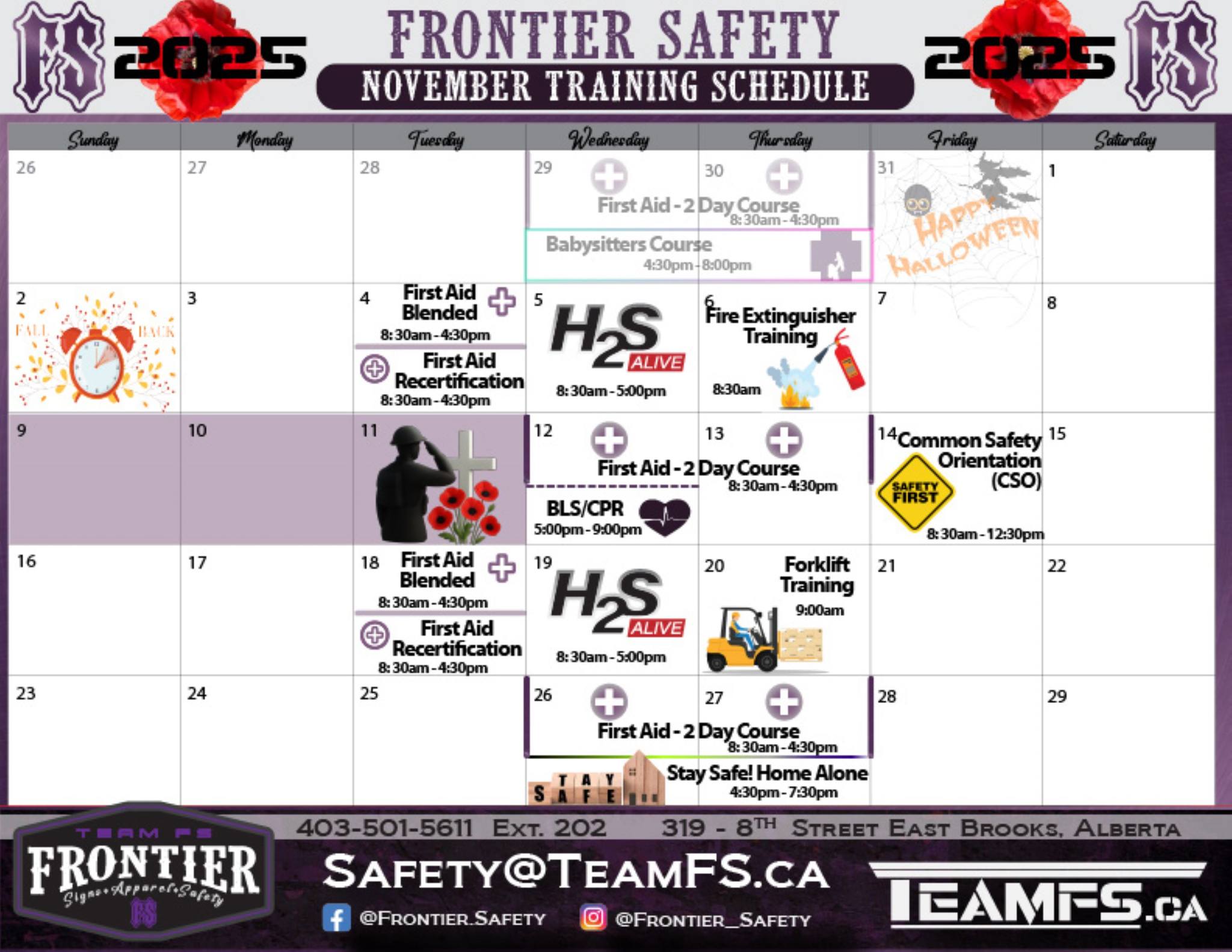Frontier - 🍁 Fall Into Safety This November! 🛡️ Autumn is the perfect ...