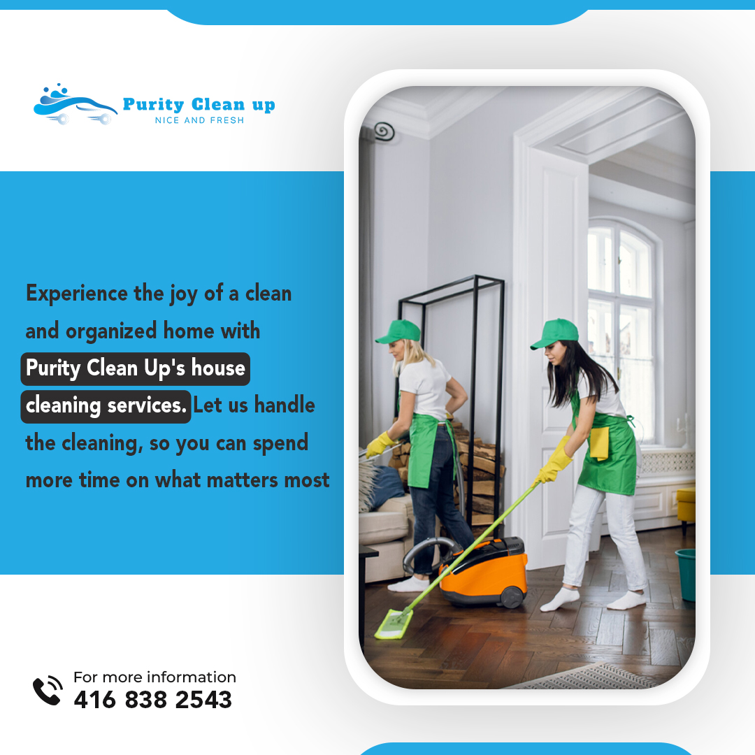 Purity Clean Up | Mississauga ON