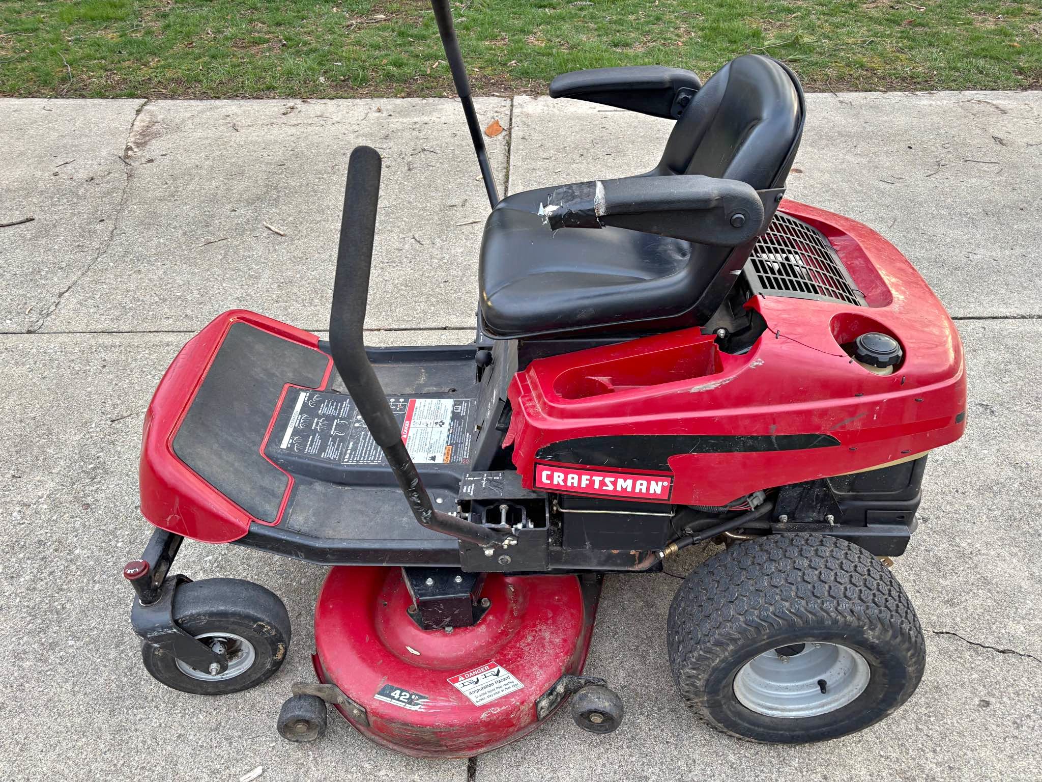 🚜 Craftsman ZTS 6000 Zero Turn Mower – 42” Deck – Runs Great - Lawn ...