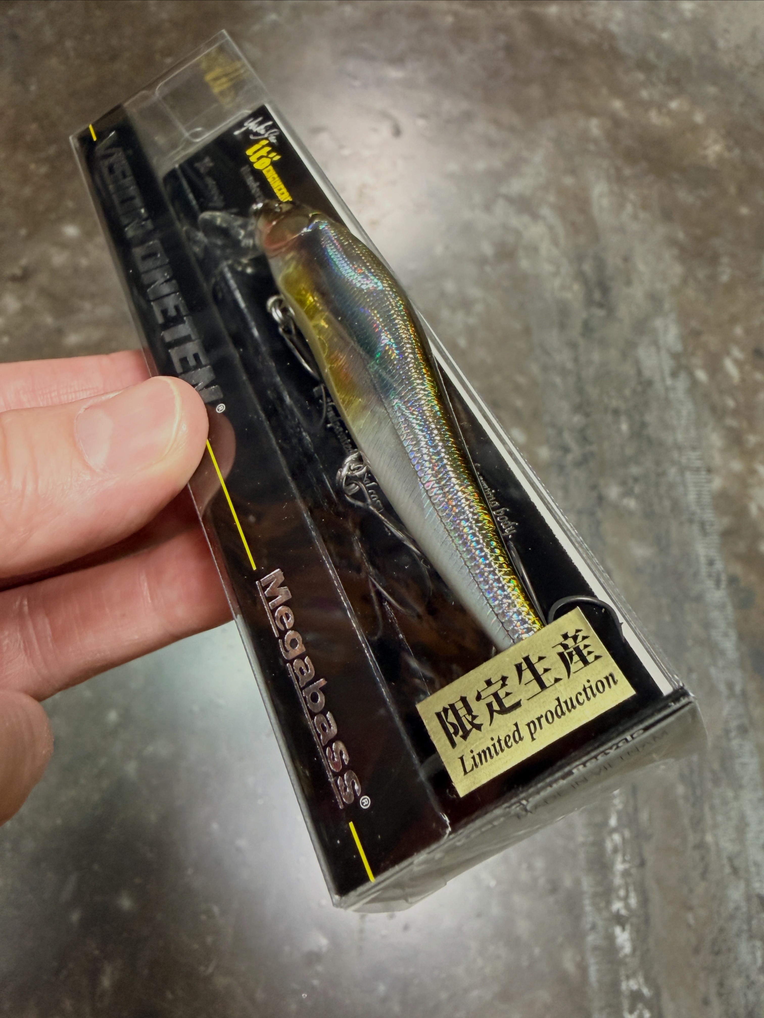 New Limited Production Run of a new color collab between Megabass
