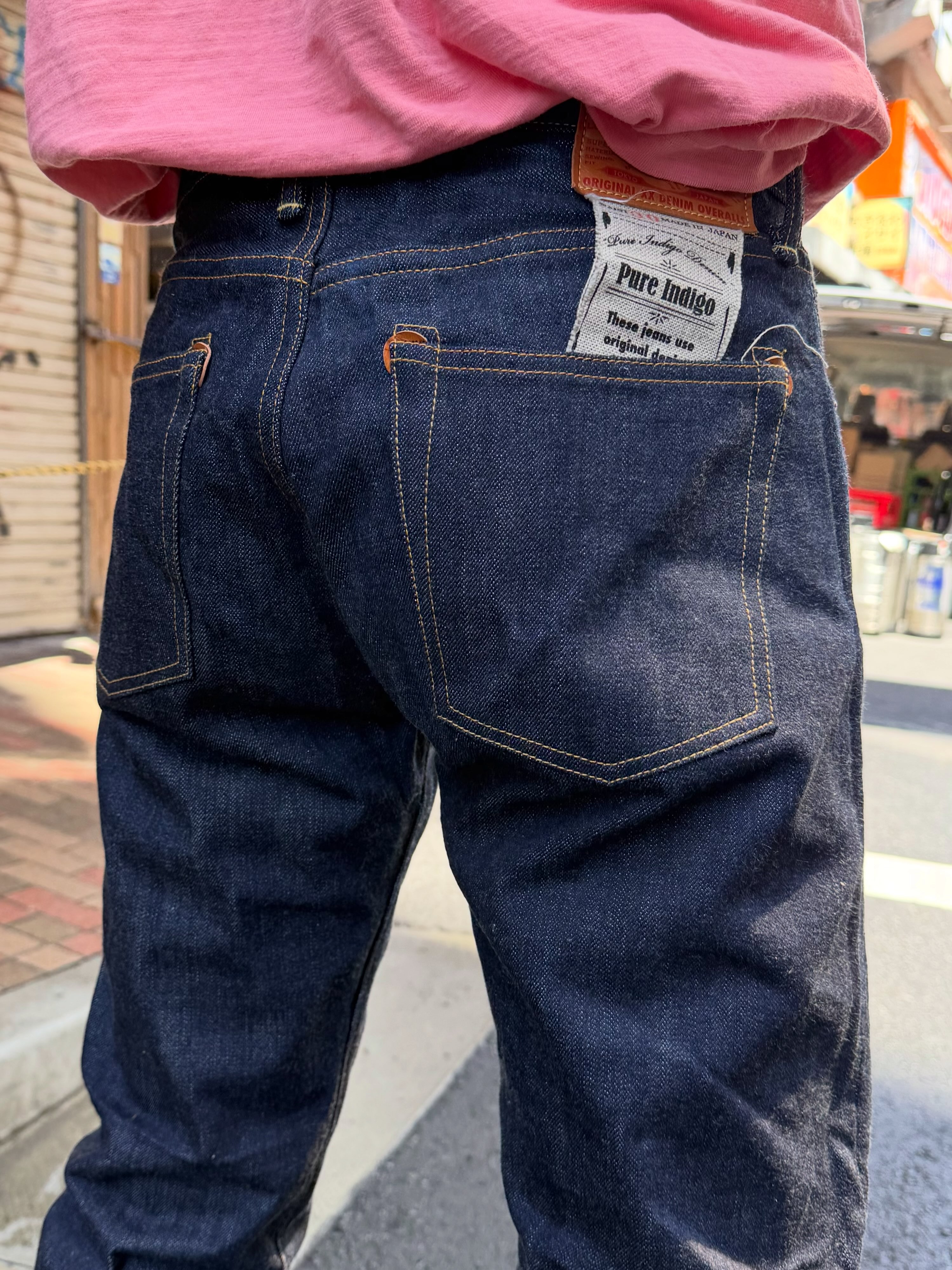 ONI DENIM 鬼デニム 阿波墨染×阿波正藍染 Regular Straight limited 