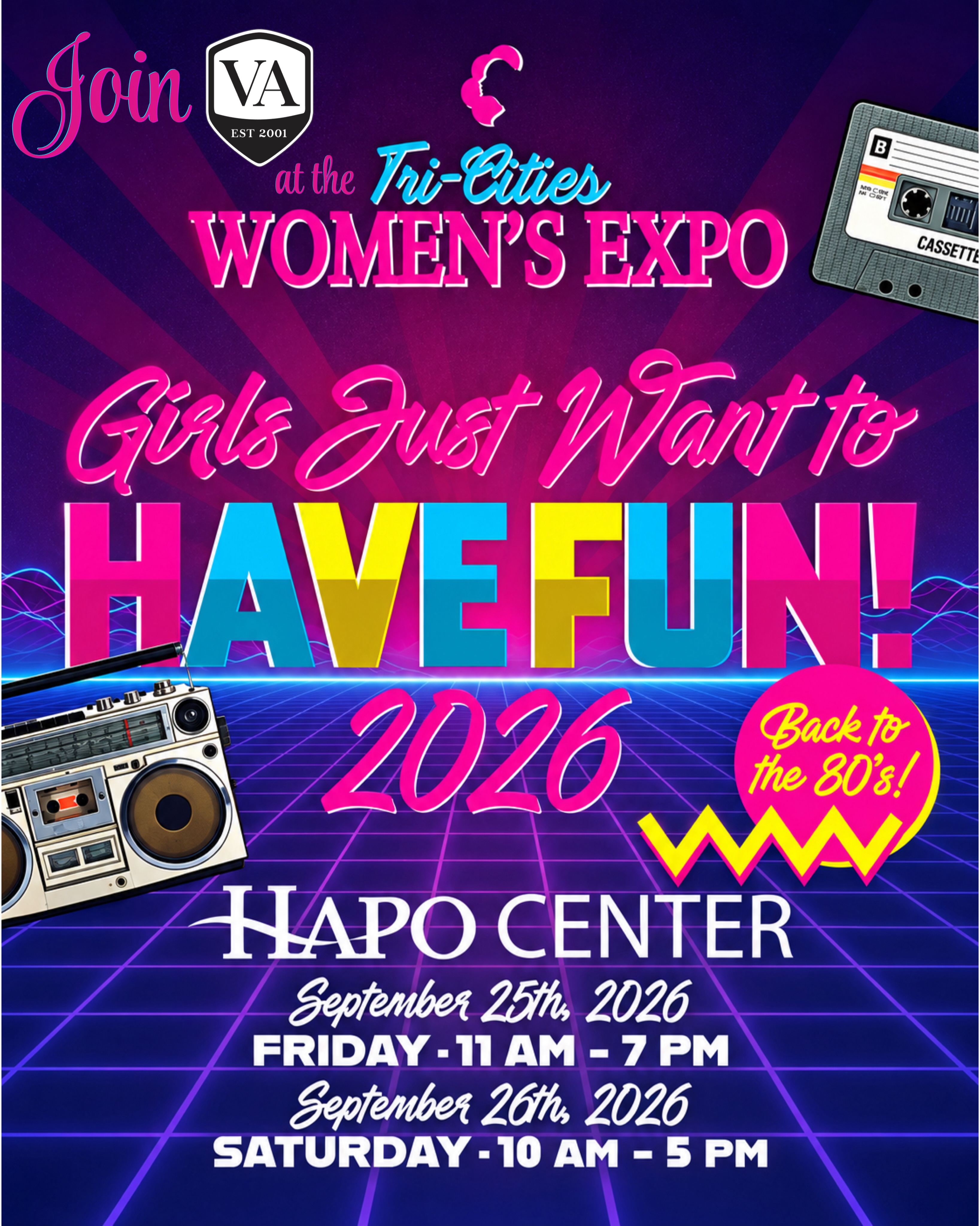 Victoria's Academy of Cosmetology at Women's Expo in Tri-Cities