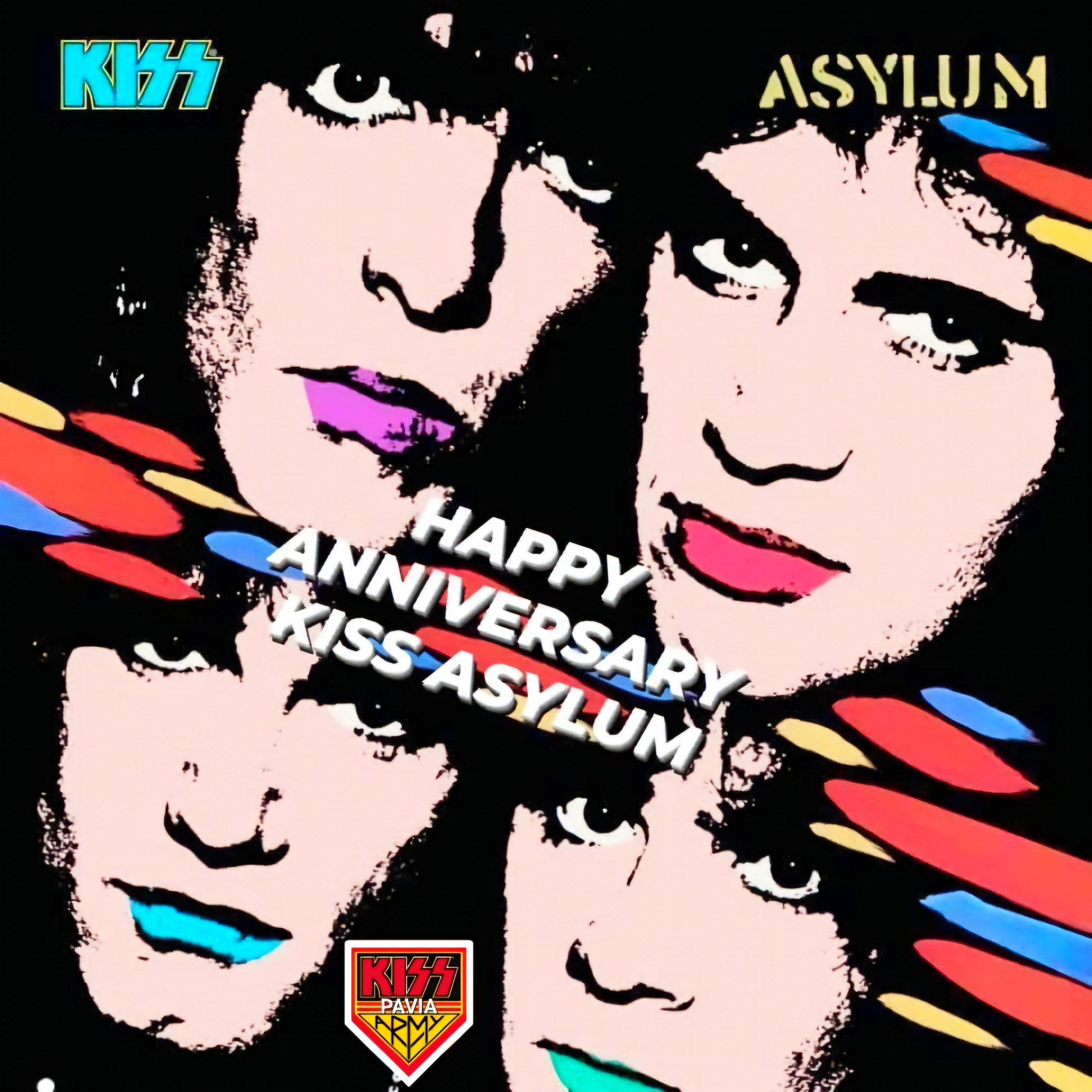 Kiss album Asylum 1985