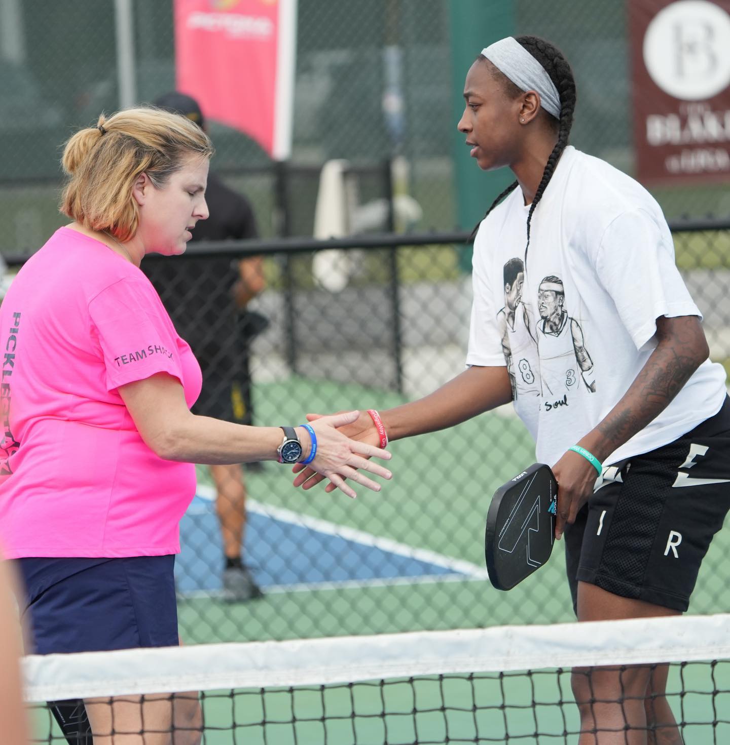 Congratulations to Sheri Courter and her doubles partner WNBA star ...