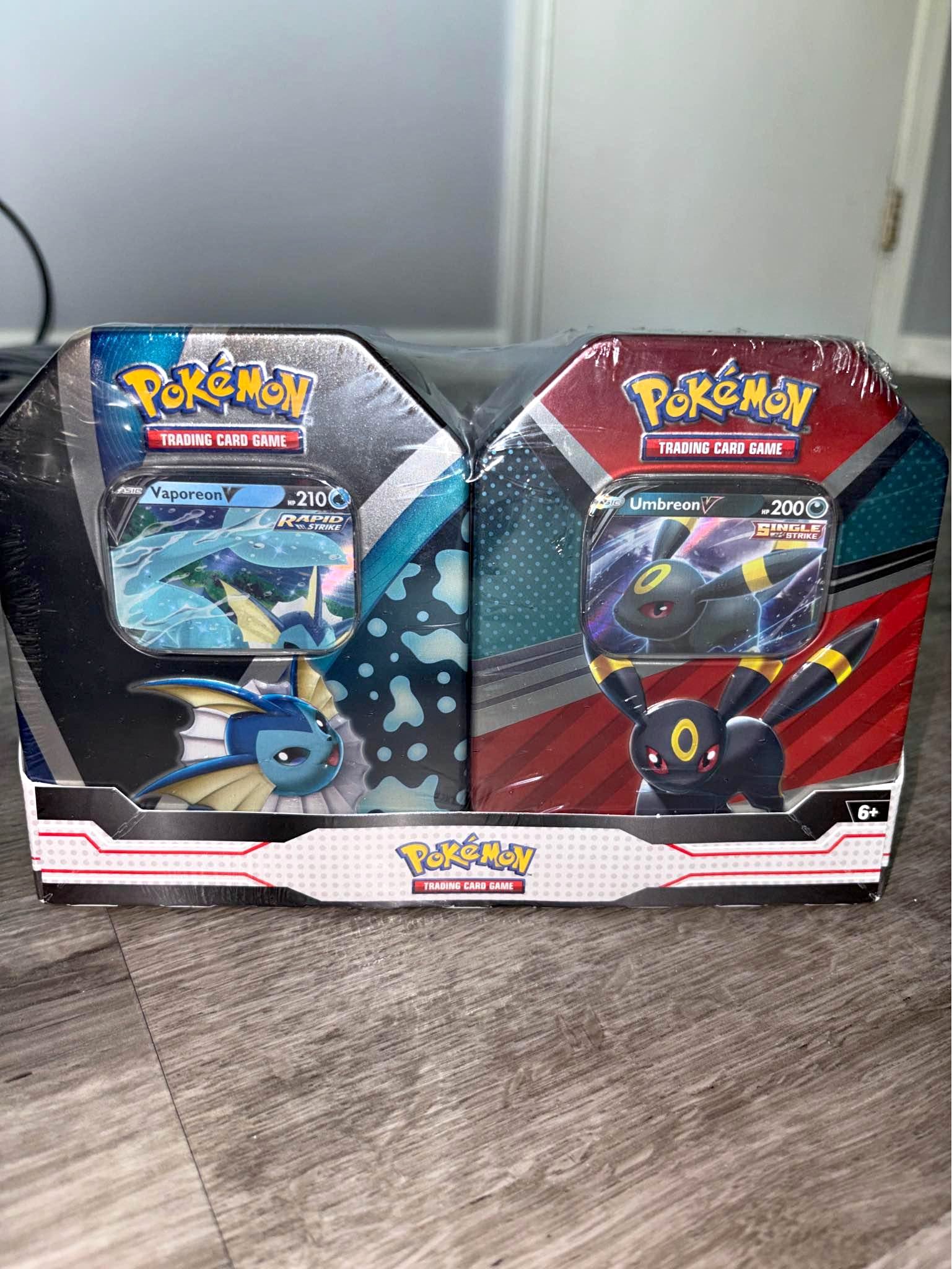 pokmon trading card game: vaporeon umbreon tin bundle Pokemon TCG: V Heroes (Umbreon V Packs) : Toys & Games or the gracious gifts of Sylveon V Pokmon TCG V Heroes Espeon