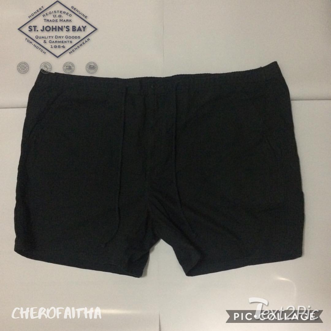 Pakaian - Seluar pendek St John Bay short big size saiz besar ☠ Warna ...