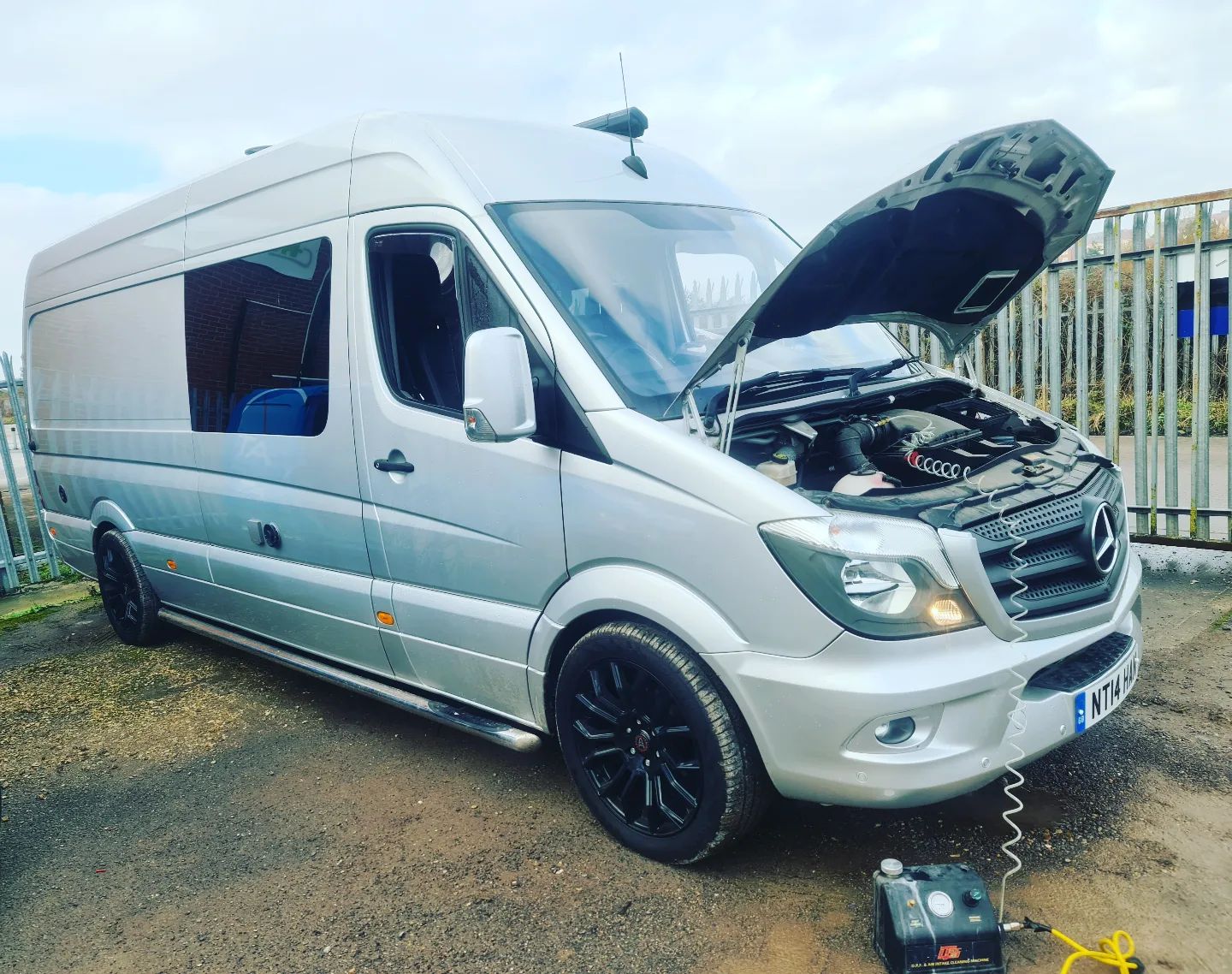 Since Nathan's Sprinter was converted into a campervan, due to the ...