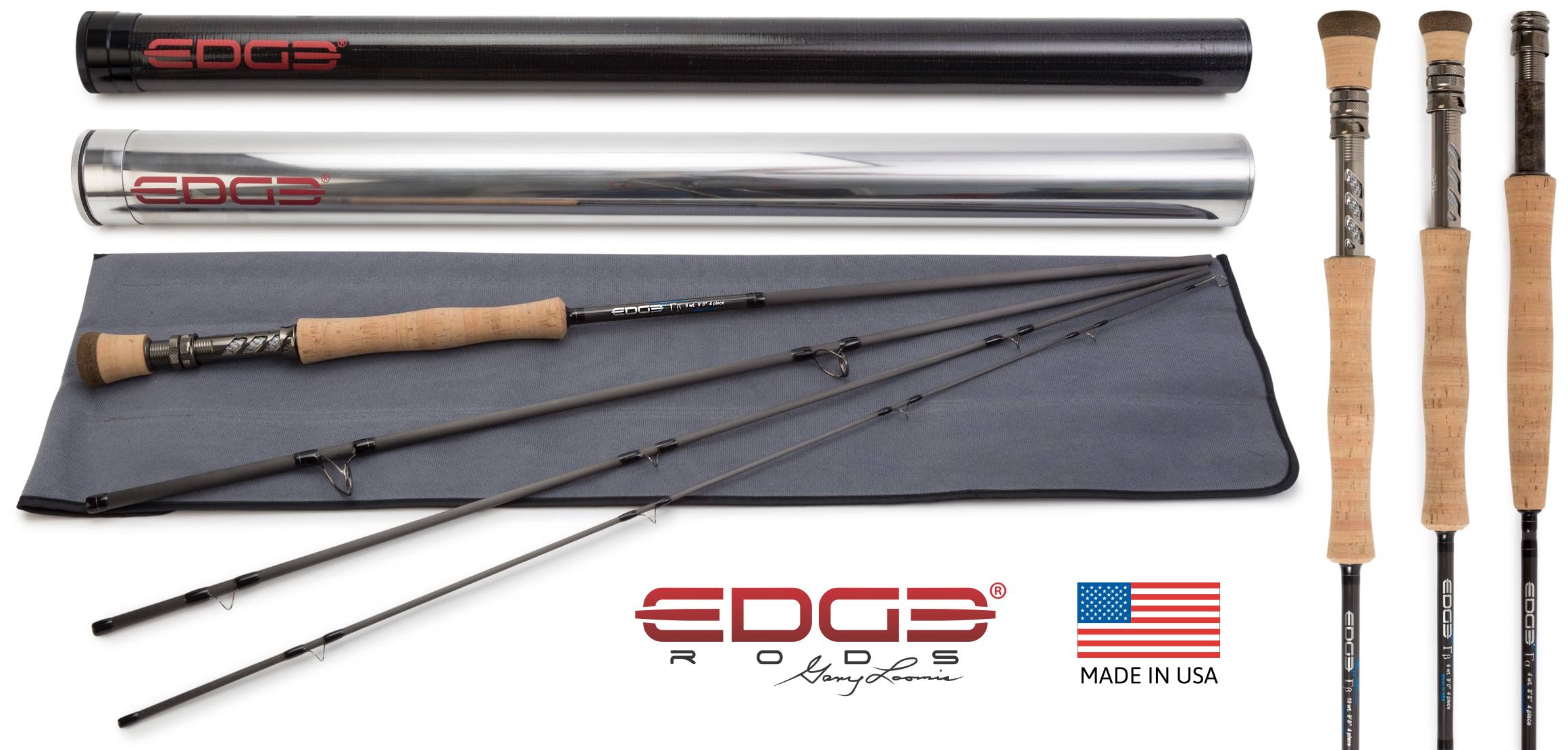 edge rods vs g loomis Canne Mouche Archetype 1007-4 3m05 (soie #7) Friday's Fred Hall Bluefin Junkie