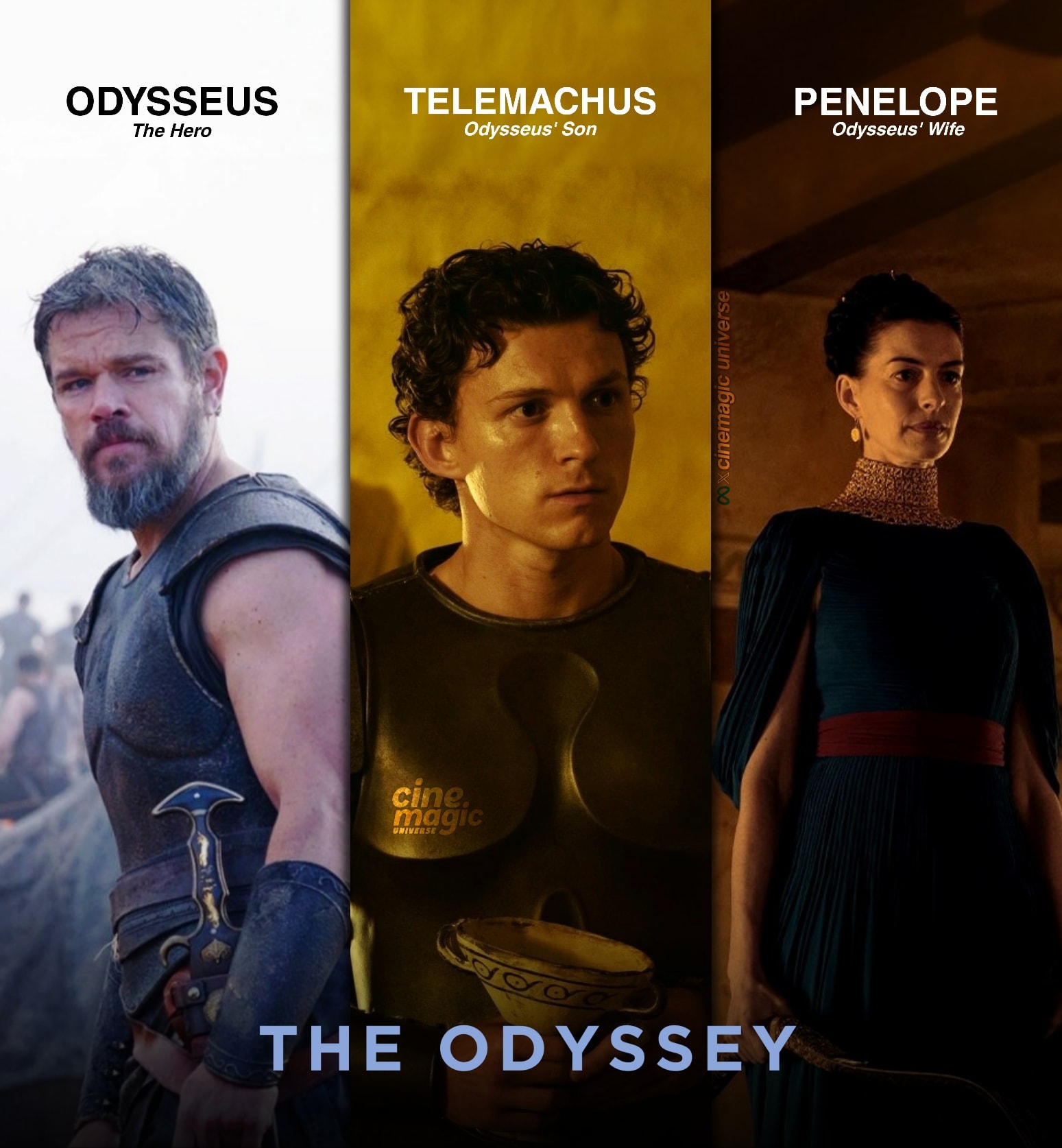 Cinemagic - The journey begins… 'The Odyssey' 🐎 • Matt Damon as