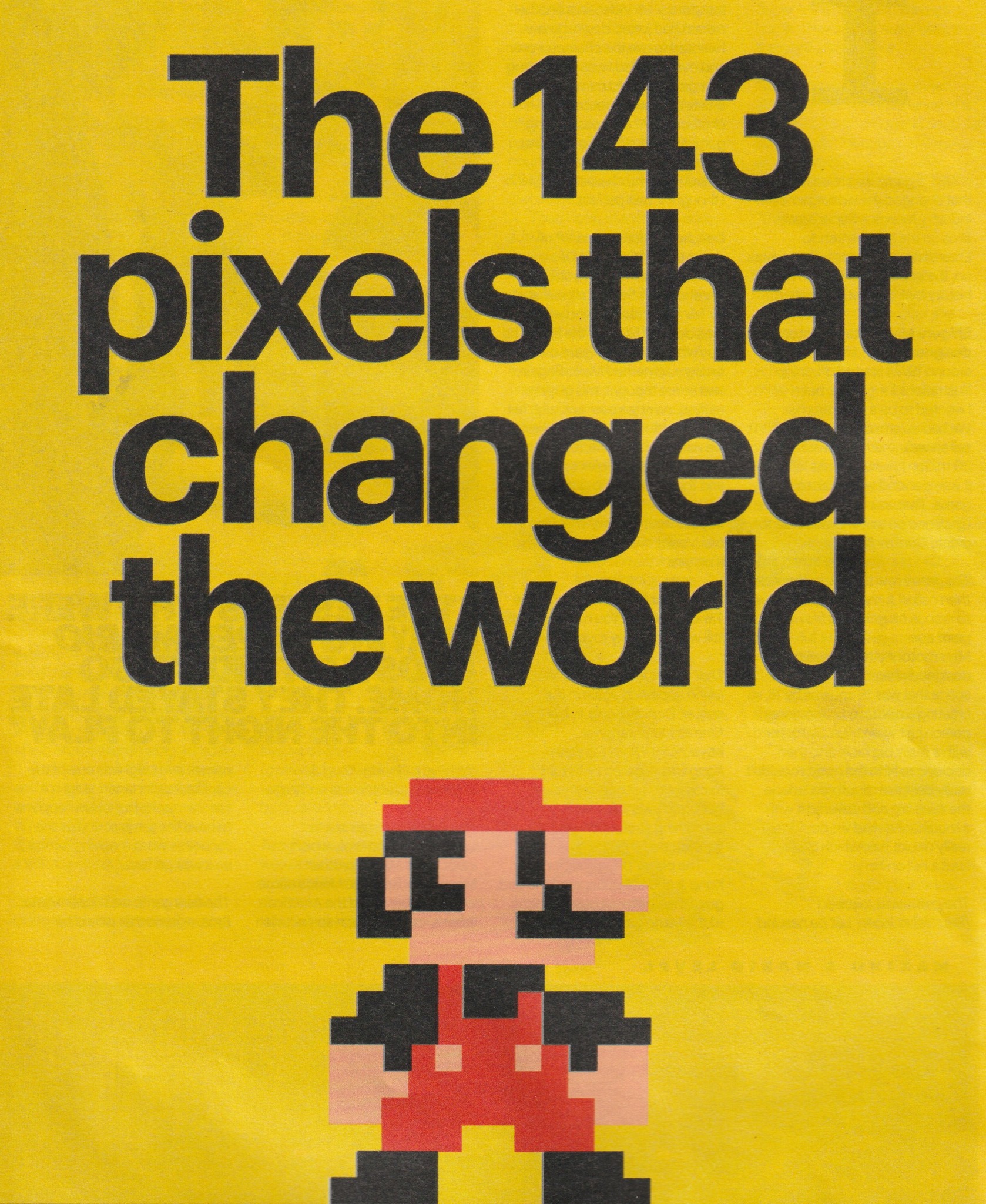 A great little article #mario #nintendo #retrogaming