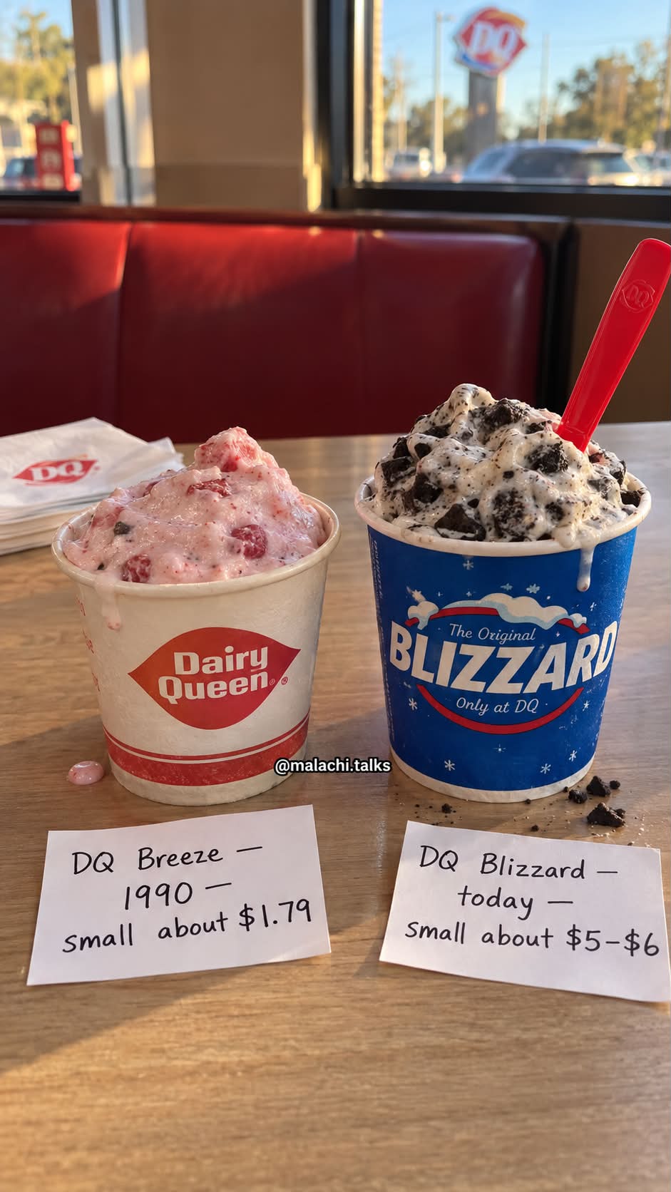Most people remember the Blizzard. But in the 1990s, Dairy Queen