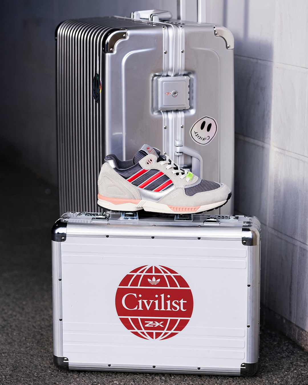 Civilist Berlin x adidas Skateboarding ZX 6001 TXL🛫 Inspired by
