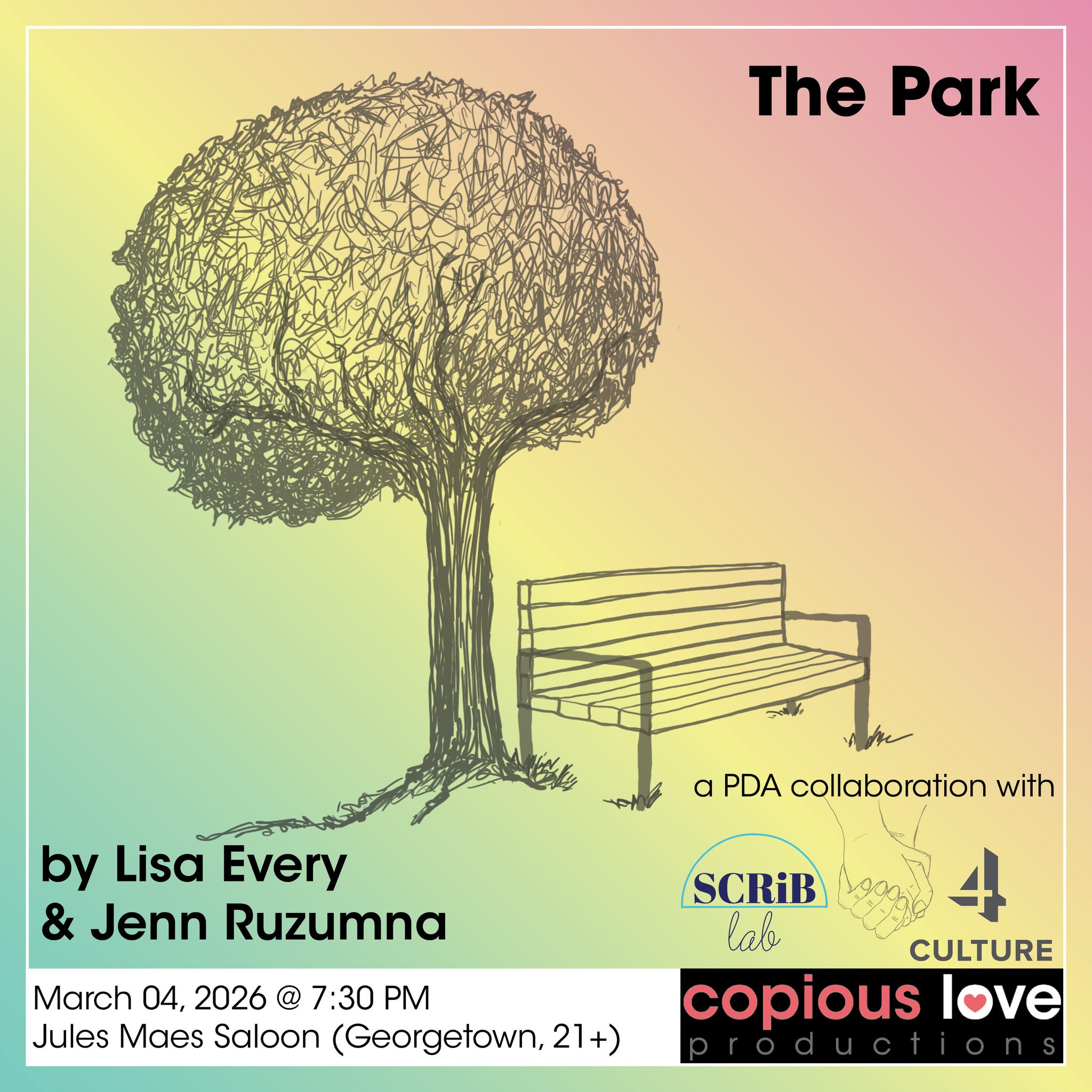 Copious Love and SCRiB LAB present 