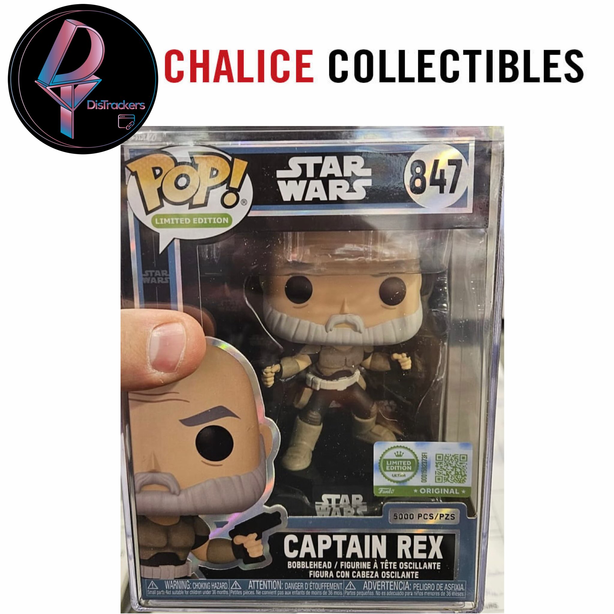 LE 5000 Captain Rex is exclusive to Chalice Collectibles! Expected 