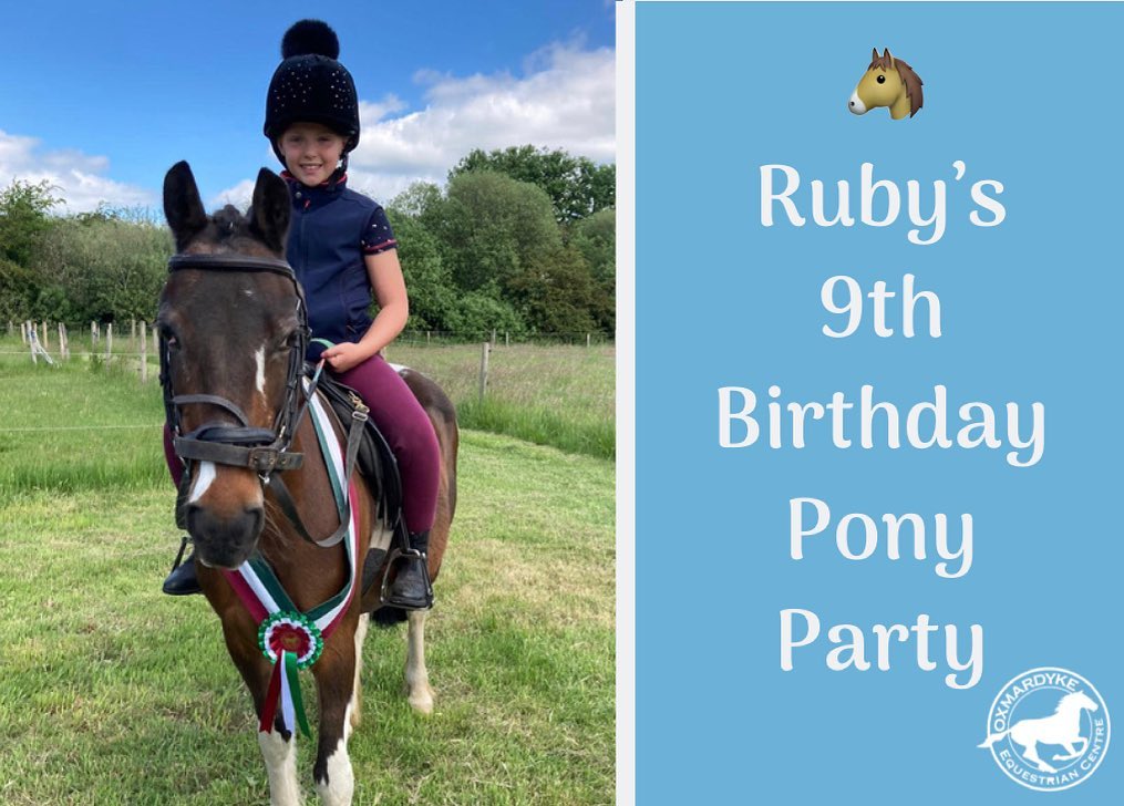 Field View Equestrian CIC - Happy 9th Birthday Ruby 🥳 Thank you for ...