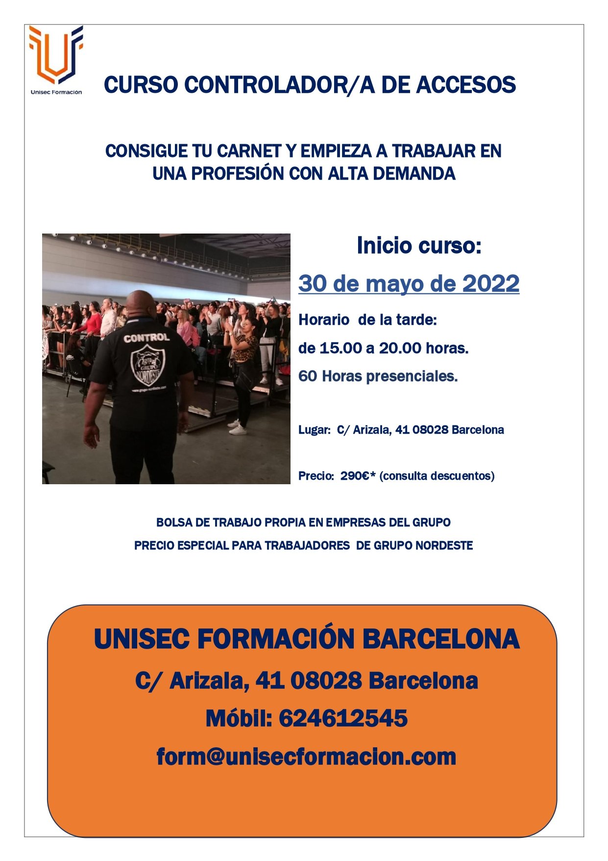 Unisec - Hoy queremos contarte que además de nuestras formaciones ...