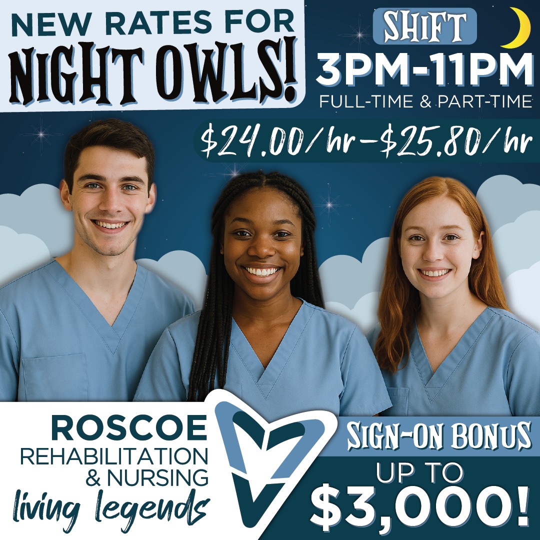 Roscoe... - Roscoe Rehabilitation & Nursing Center