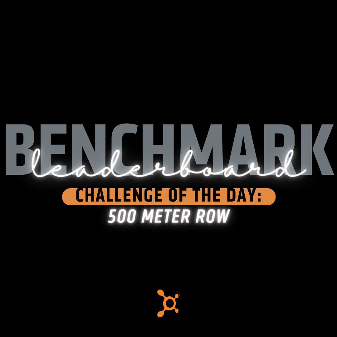 *THE* Benchmark Row, in... - Orangetheory Fitness Somerville | Facebook