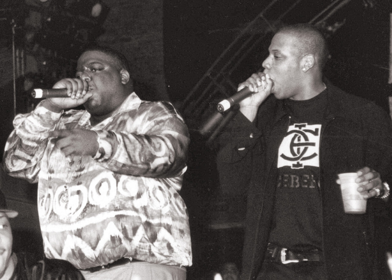 The Notorious B.I.G. & Jay-Z 🔥📸 #hiphop #hiphopculture #jayz
