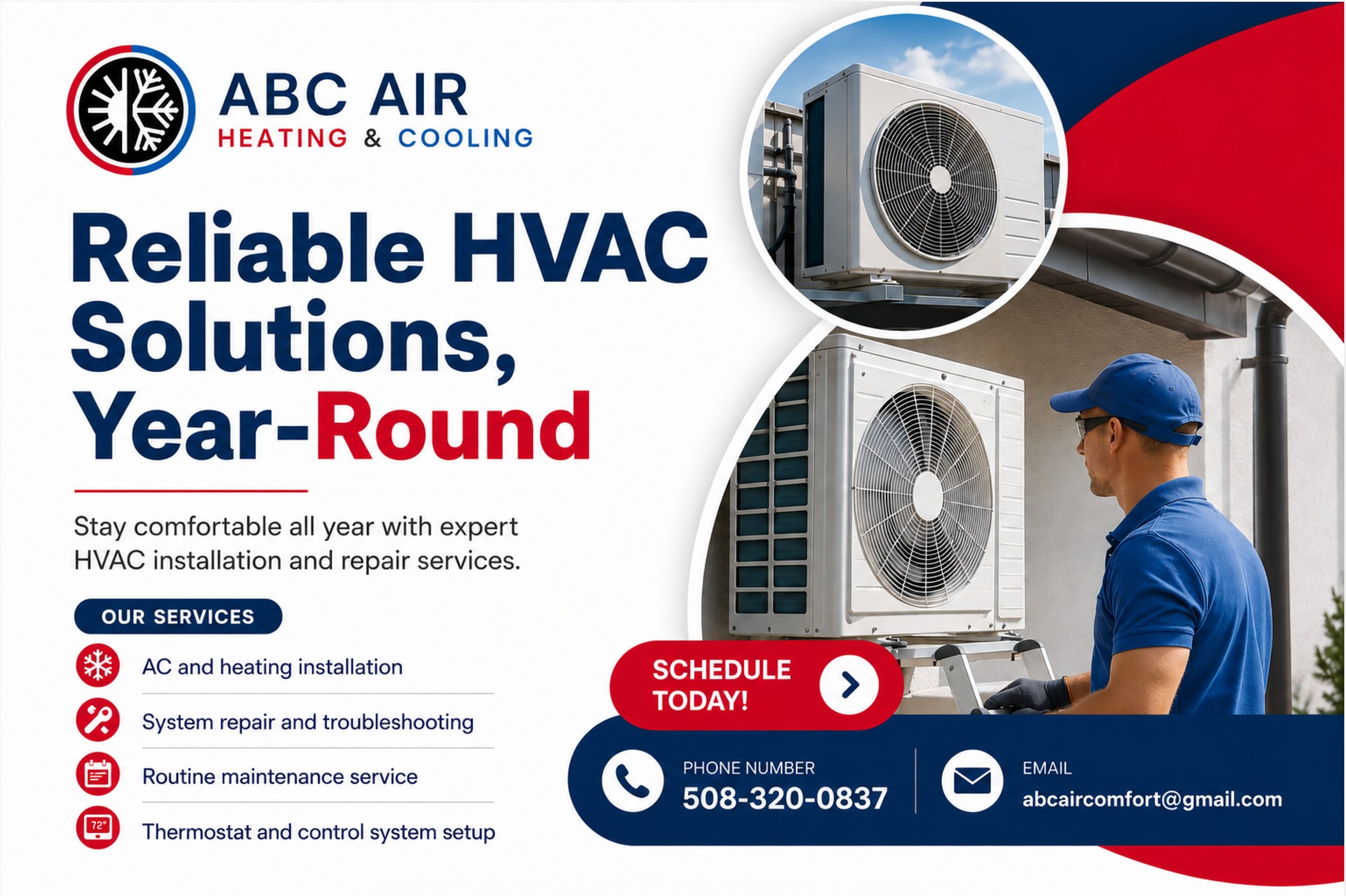 ABC AIR Heating & Cooling (@abcairheatingandcooling) • Facebook