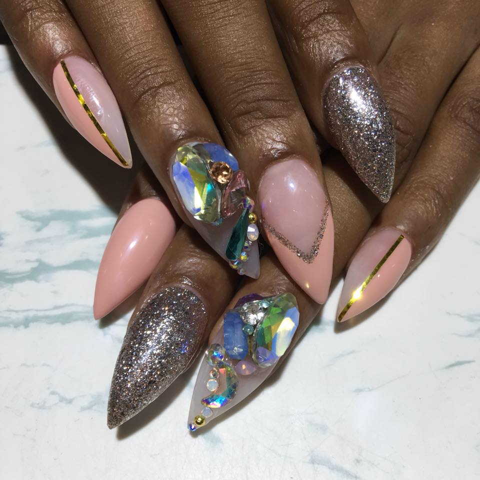 Fall nails are our fave 🍁🍂 #fallnails #nude #nails💅 | Touch Nails