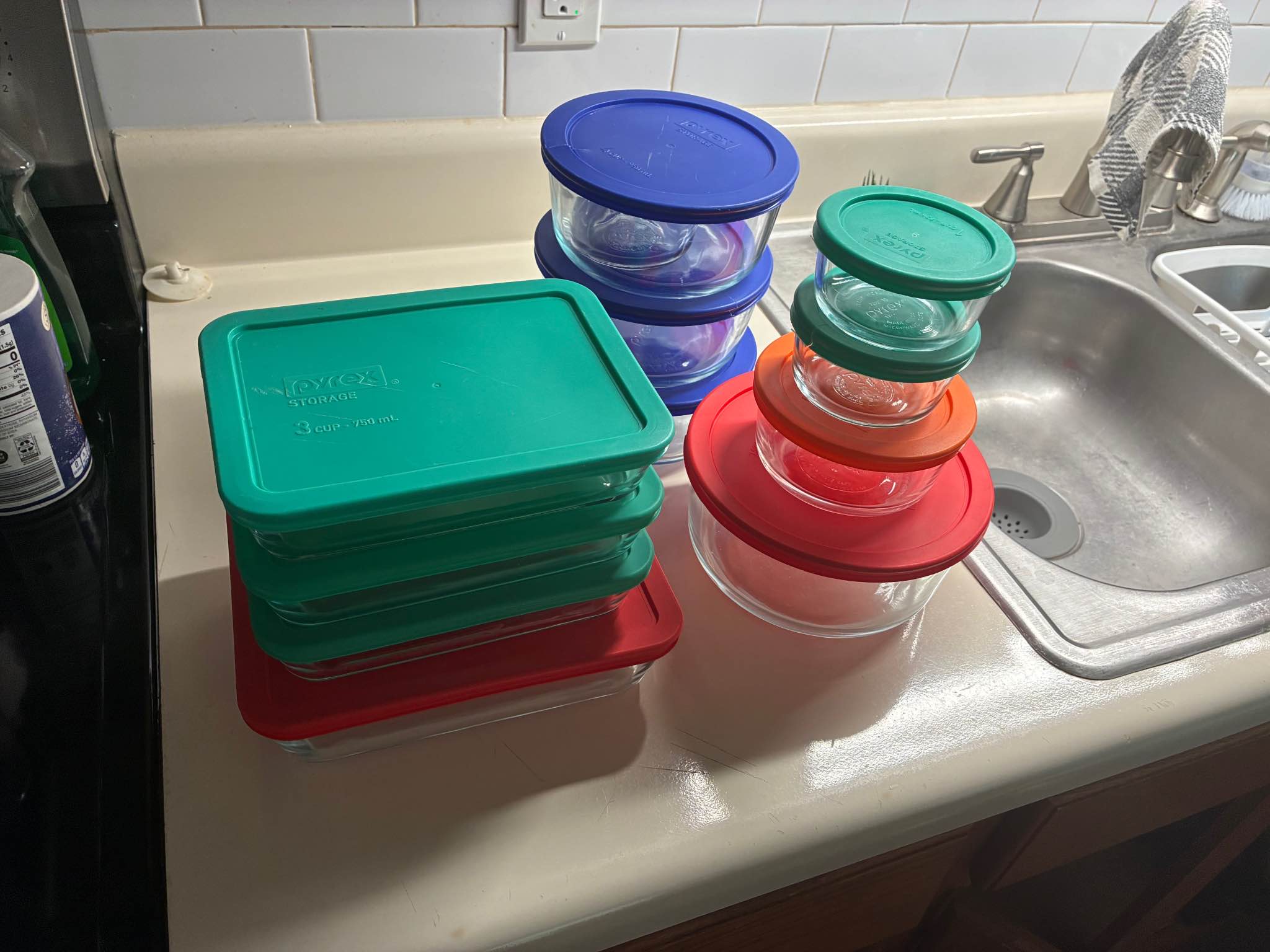 Pyrex Glassware storage containers - Storage Bins & Baskets - Yorktown ...
