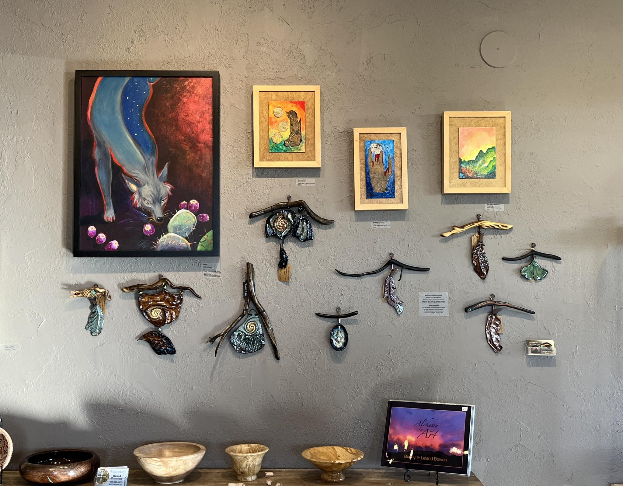Dorothy - My February 2026 wall at Wild Hearts Gallery. A few new ...