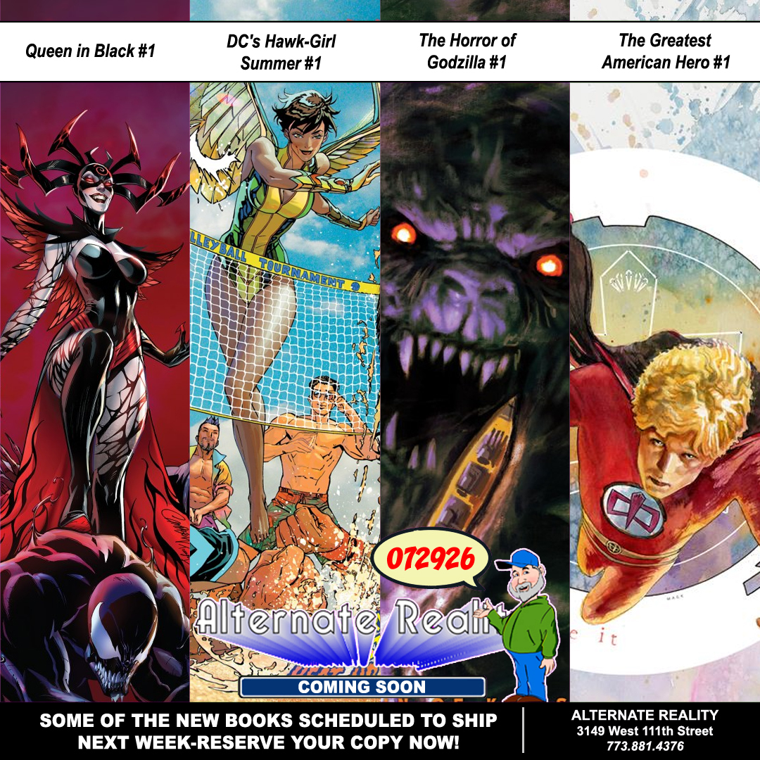 niko and… New comic book releases at Alternate Reality in Chicago on