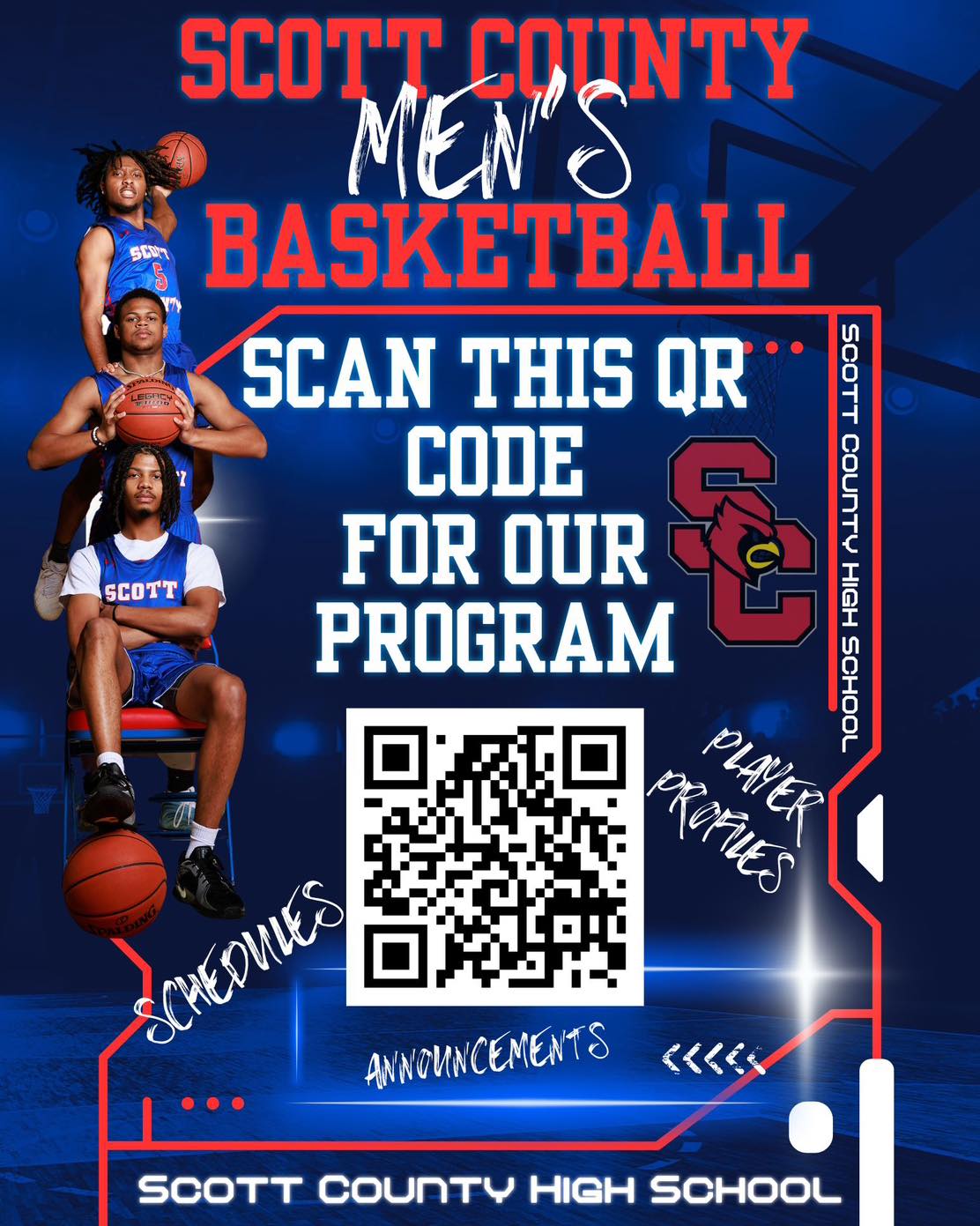 ️🤍 CARDINAL NATION 🤍 ️... - Scott County Boys Basketball | Facebook