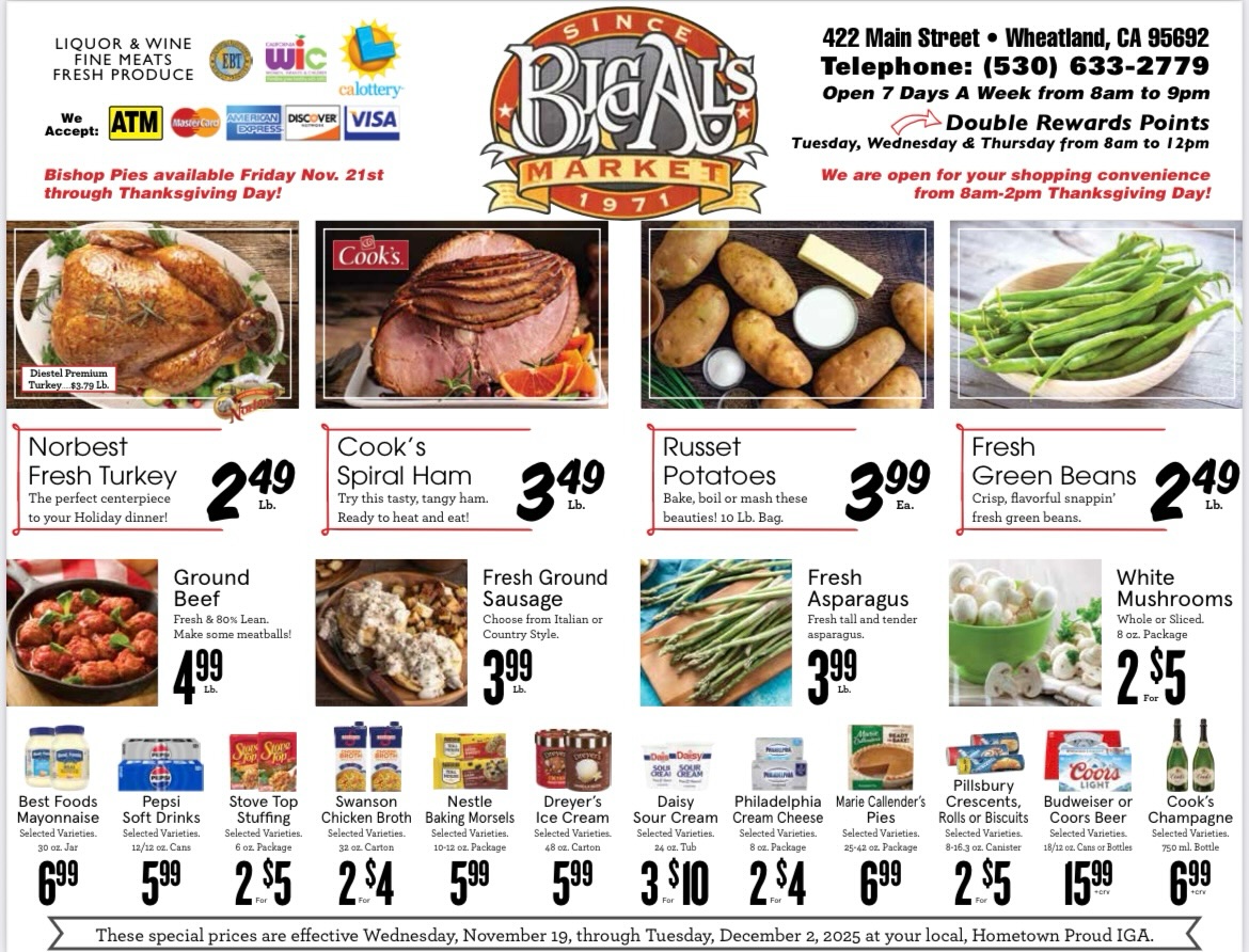 Big Al's Market - This week’s spotlight ad items, more... | Facebook