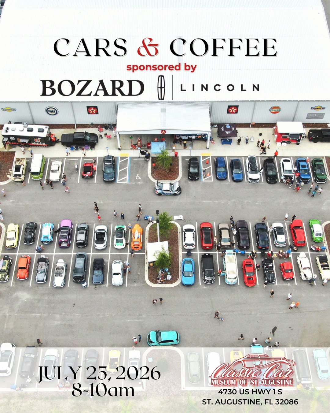 Make plans to cruise over THIS Saturday, July 25th for Cars