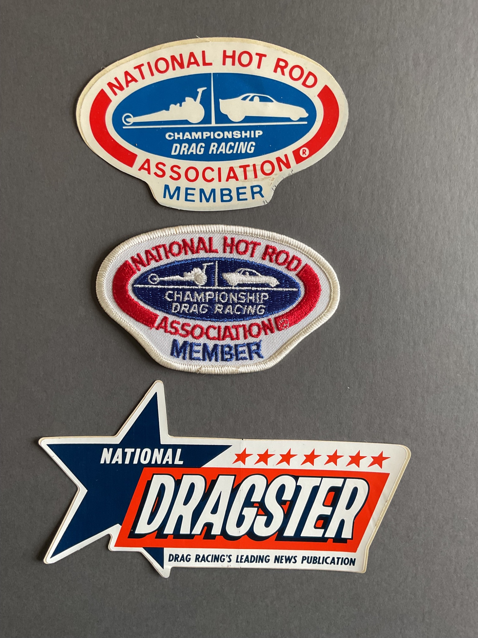 NHRA National Dragster & Member Championship Drag Racing Sticker Decal ...