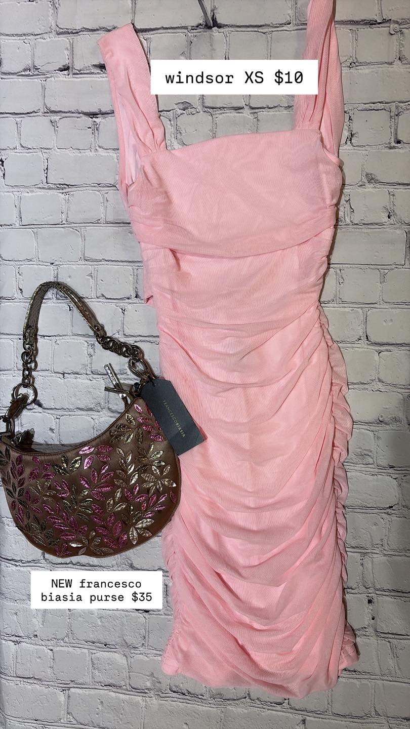 homecoming dress purse Recycled Sally's accepting Windsor dresses sizes M-XL Colour|Chartreuse