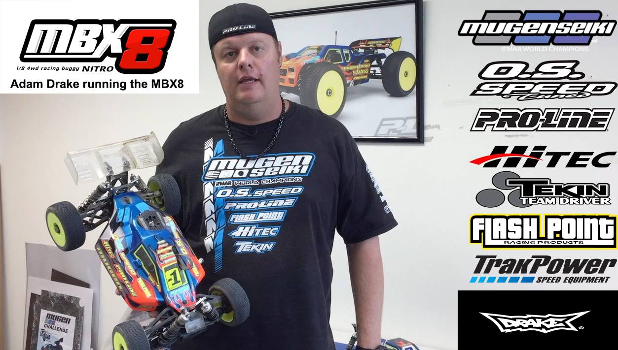 Adam Drake discusses Mugen Seiki MBX8