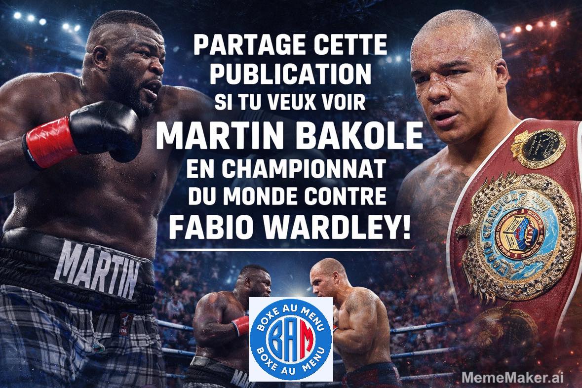Boxe au Menu - Martin Bakole mérite un combat pour le... | Facebook