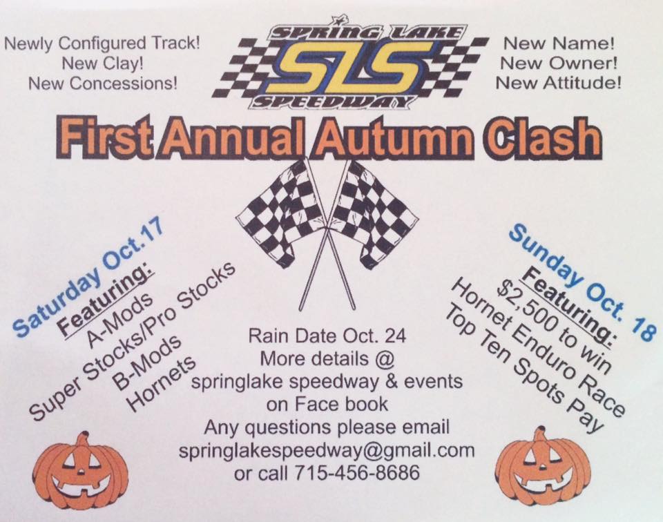 This is the first racing... - Spring Lake Speedway & Events