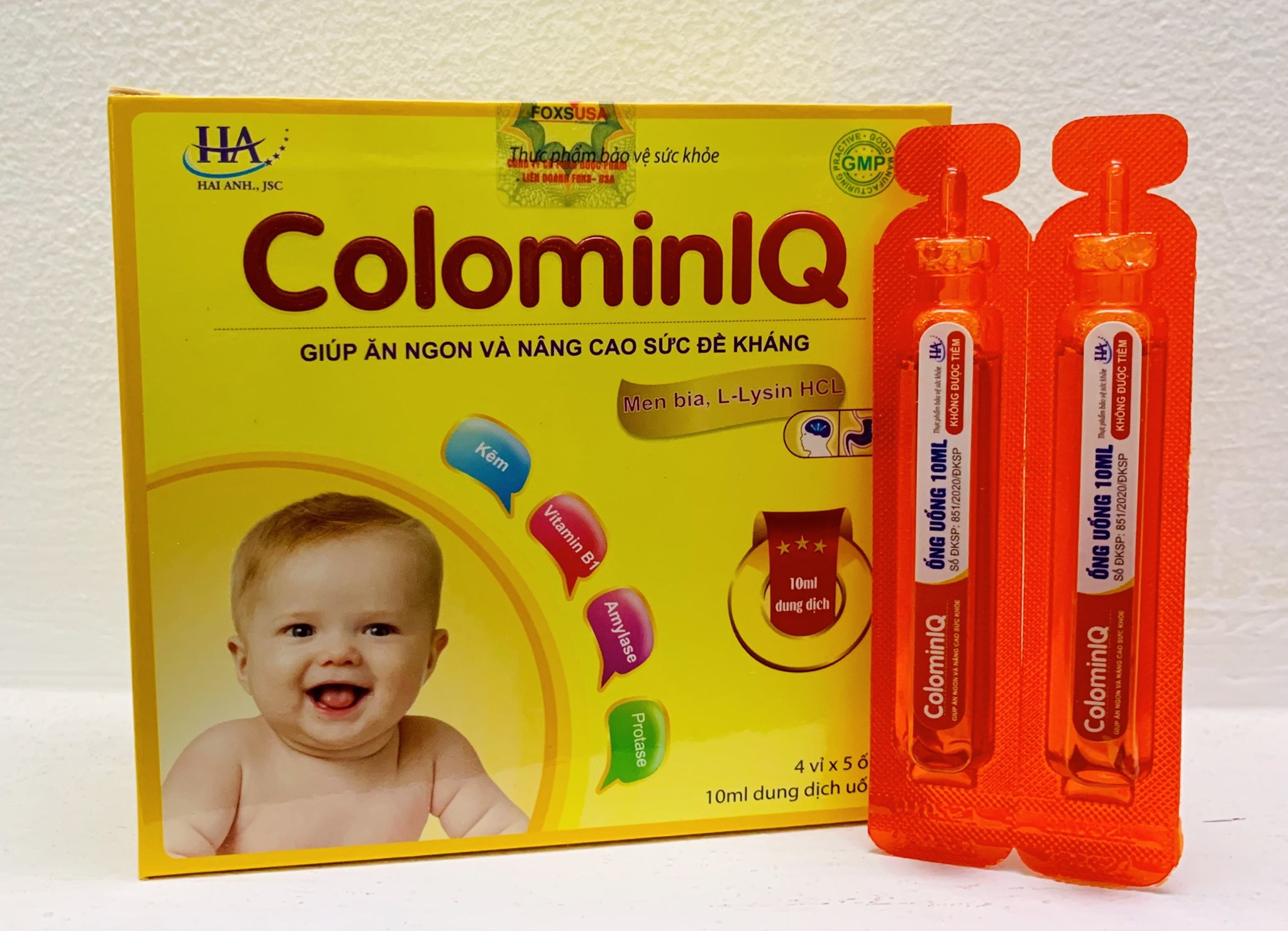 Colomin IQ - Tăng sức đề kháng cho bé yêu - Home