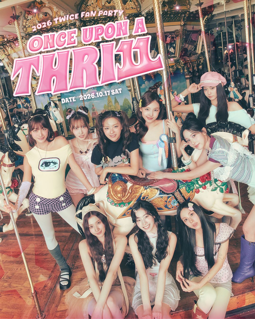 2026 TWICE FAN PARTY [ONCE UPON A THRILL] 이벤트 안내 2026 TWICE