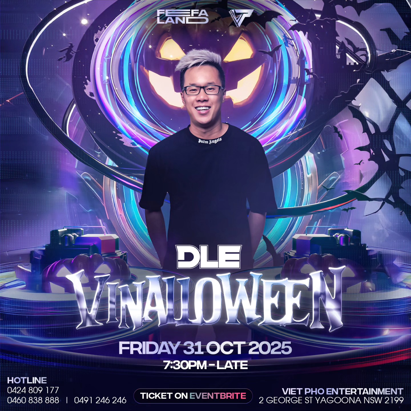 FeFa - ⚡DJ DLE brings his electrifying open-format style to VINALLOWEEN ...